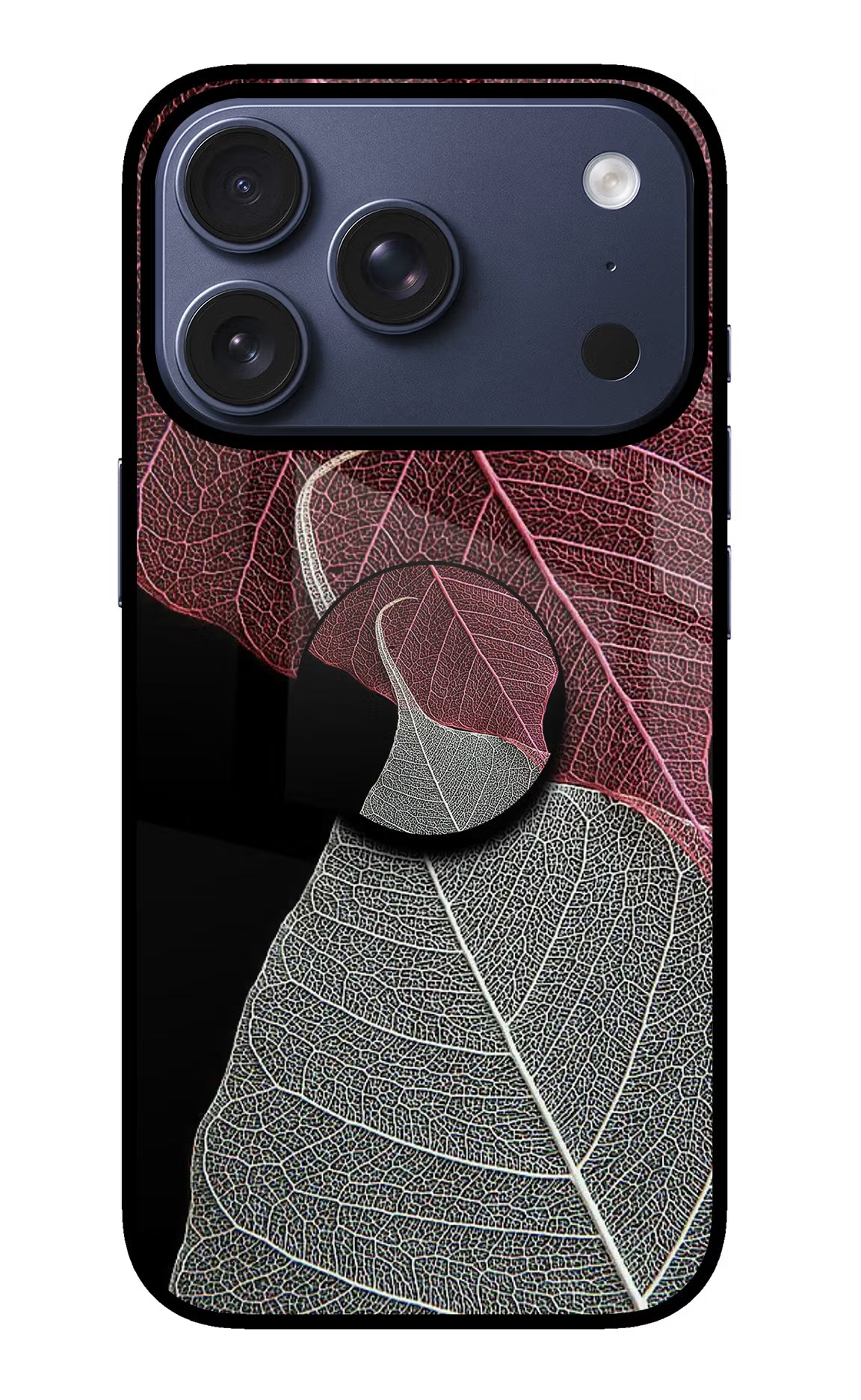 Leaf Pattern iPhone 17 Pro Pop Case - Leaf Pattern iPhone 17 Pro Pop Case by Casekaro Leaf Pattern iPhone 17 Pro Pop Case by Casekaro