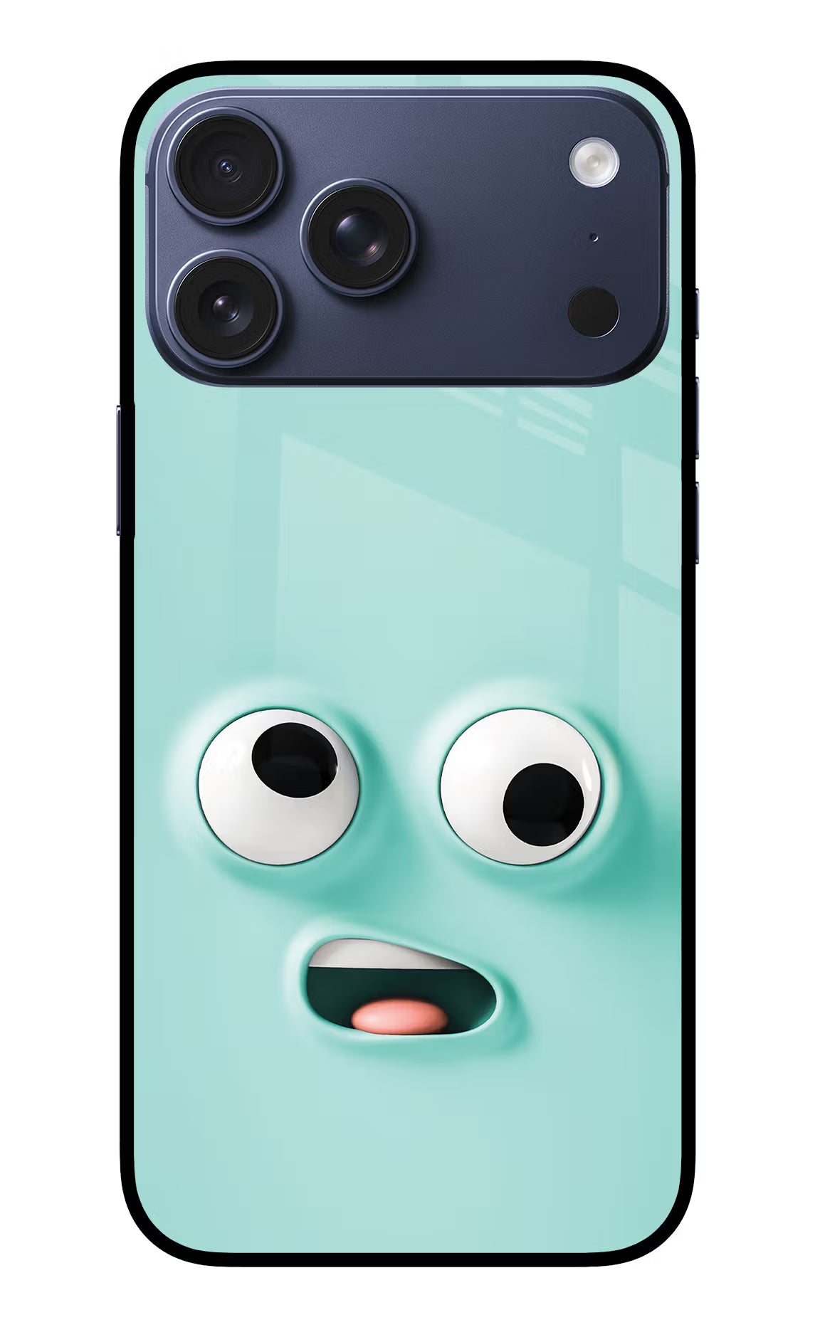 Funny Cartoon iPhone 17 Pro Max Glass Case - Funny Cartoon iPhone 17 Pro Max Glass Case Funny Cartoon iPhone 17 Pro Max Glass Case