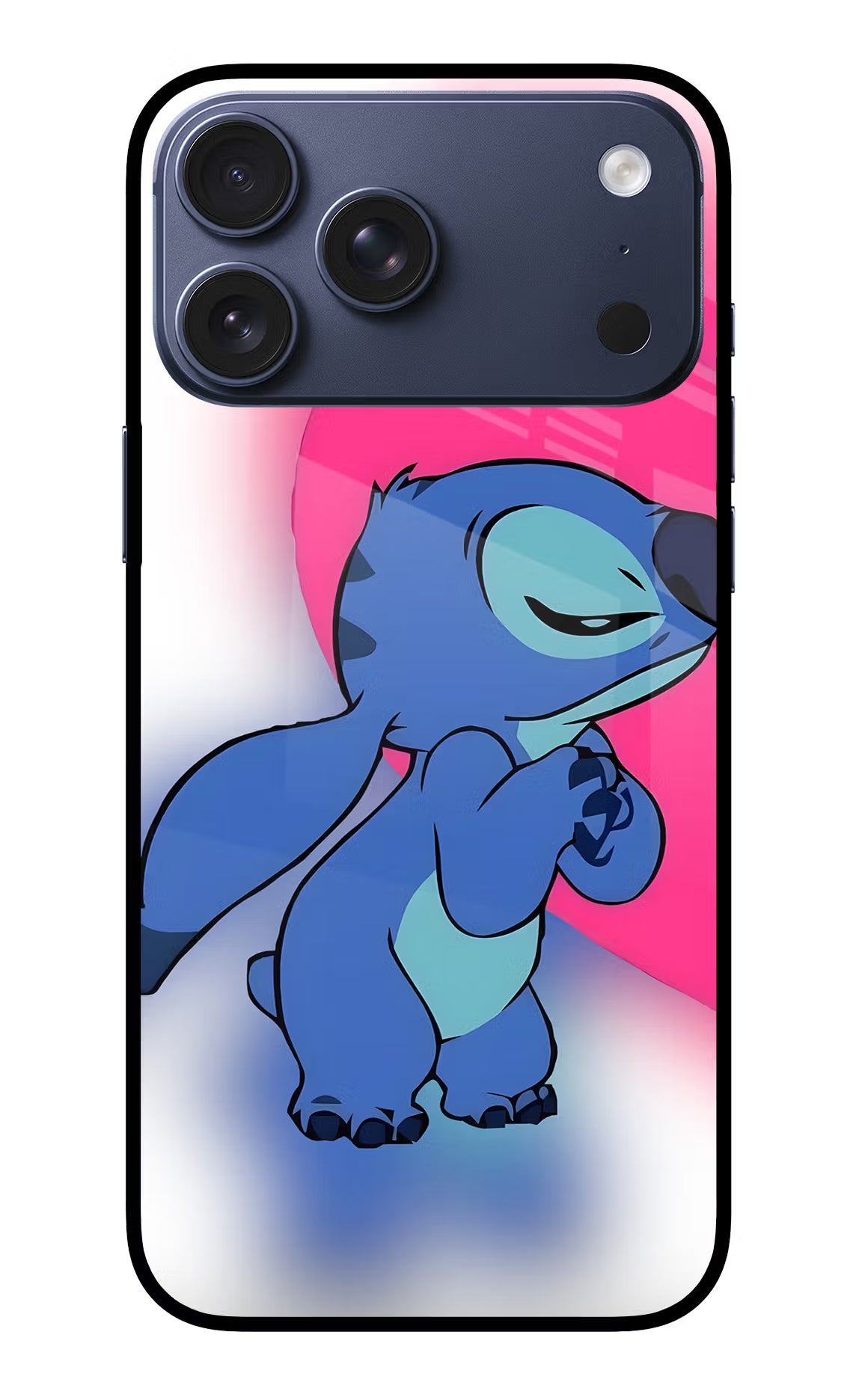 Stitch Hug iPhone 17 Pro Max Glass Case - Stitch Hug iPhone 17 Pro Max Glass Case Stitch Hug iPhone 17 Pro Max Glass Case