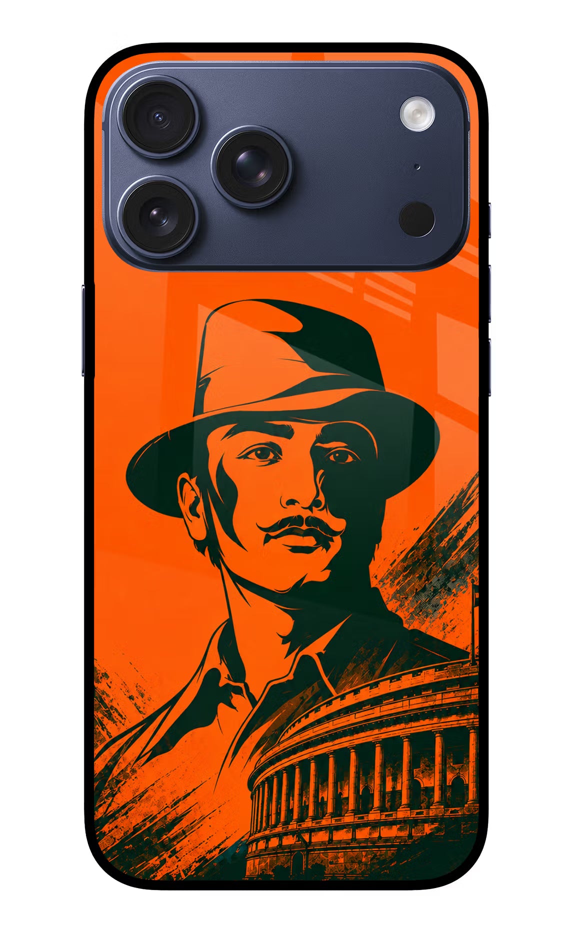 Bhagat Singh Legacy iPhone 17 Pro Max Glass Case - Bhagat Singh Legacy iPhone 17 Pro Max Glass Case Bhagat Singh Legacy iPhone 17 Pro Max Glass Case
