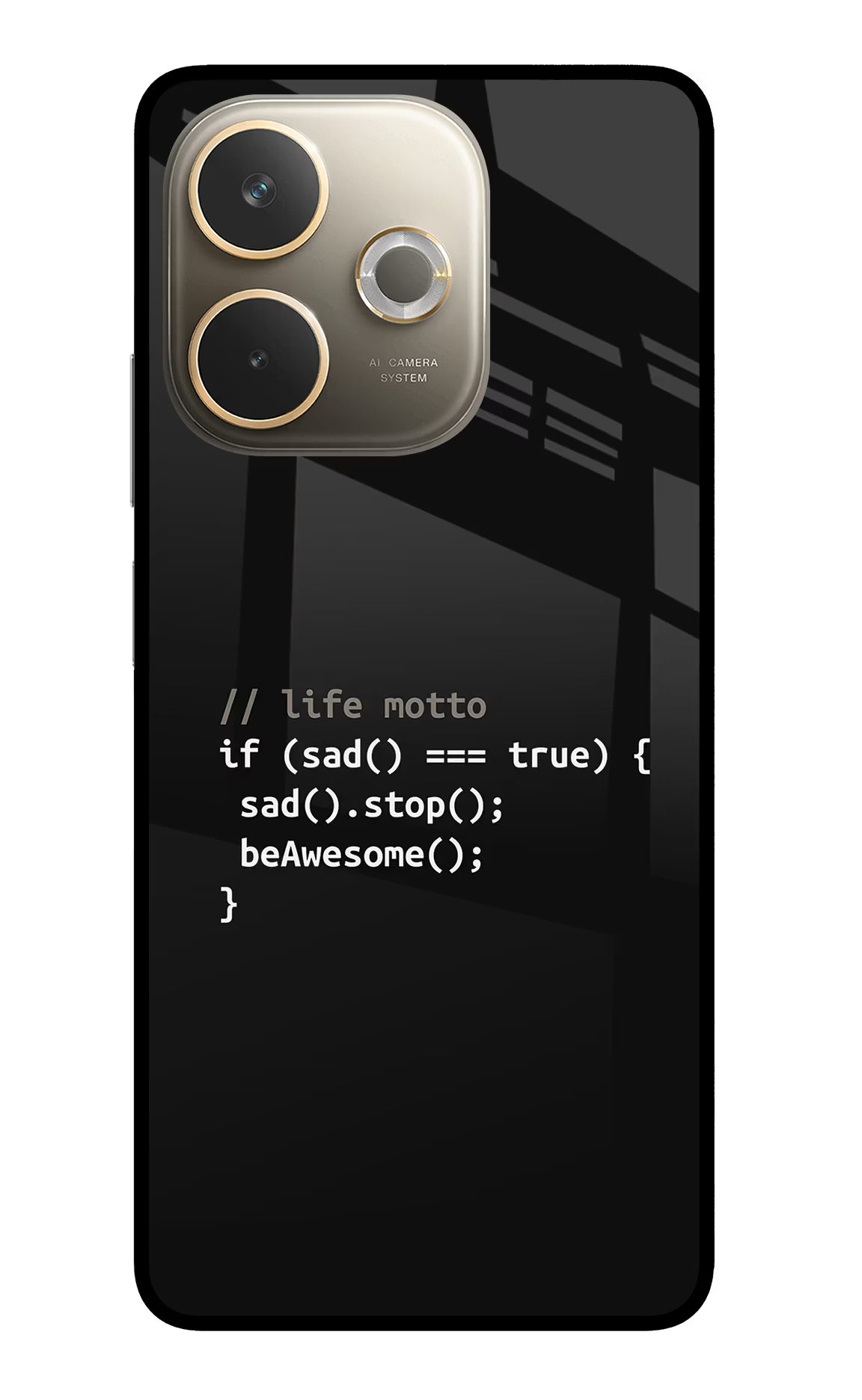 Life Motto Code Oppo A5 Pro 5G Glass Case - Life Motto Code Oppo A5 Pro 5G Glass Case Life Motto Code Oppo A5 Pro 5G Glass Case