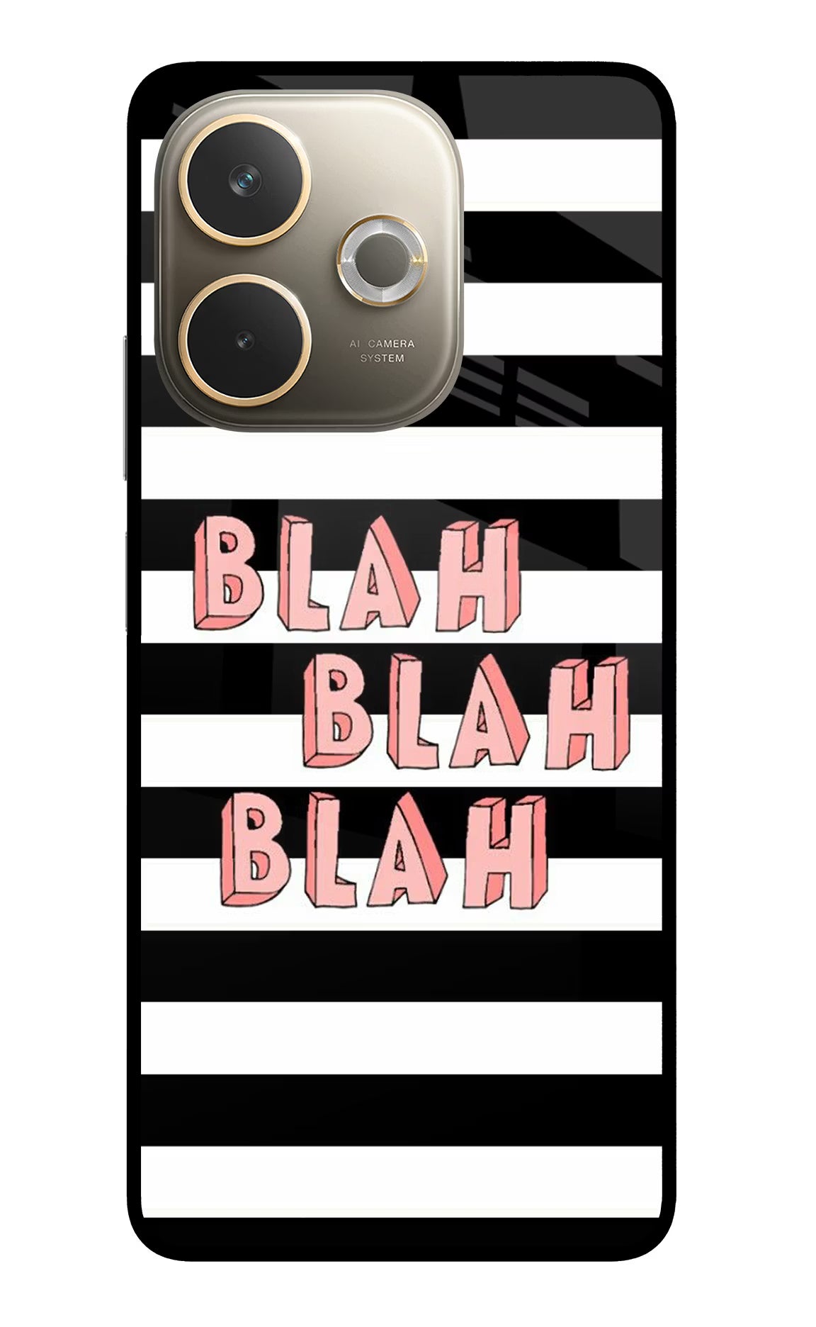 Blah Blah Blah Oppo A5 Pro 5G Glass Case - Blah Blah Blah Oppo A5 Pro 5G Glass Case Blah Blah Blah Oppo A5 Pro 5G Glass Case