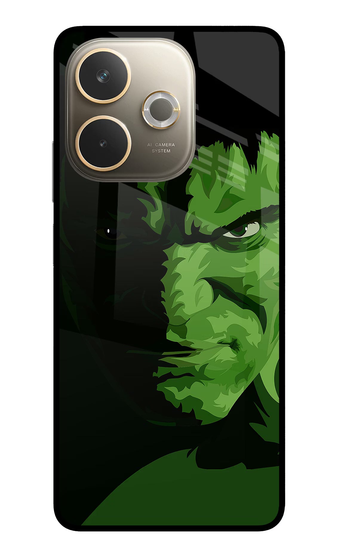 HULK Oppo A5 Pro 5G Glass Case - HULK Oppo A5 Pro 5G Glass Case HULK Oppo A5 Pro 5G Glass Case