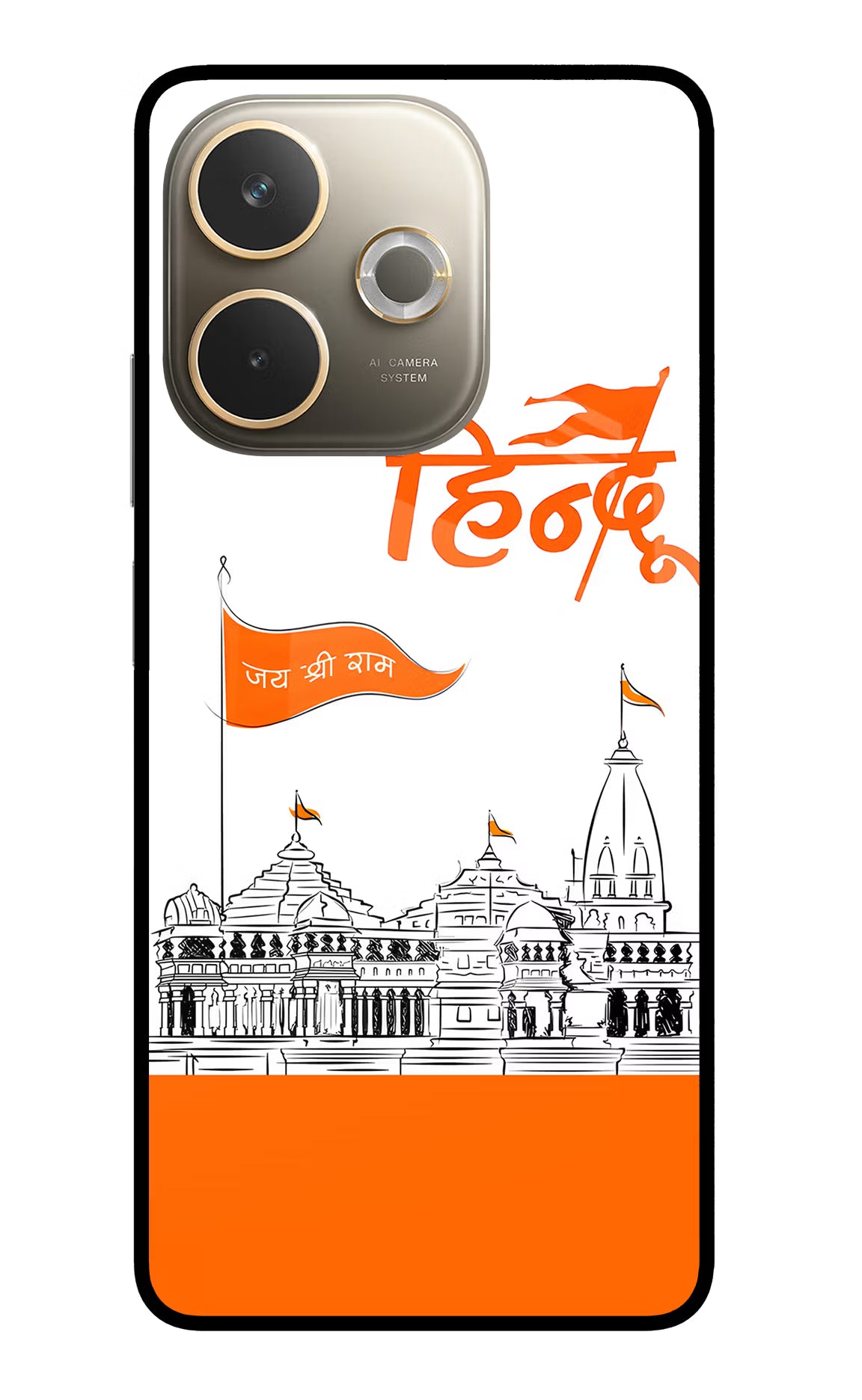 Jai Shree Ram Hindu Oppo A5 Pro 5G Glass Case - Jai Shree Ram Hindu Oppo A5 Pro 5G Glass Case Jai Shree Ram Hindu Oppo A5 Pro 5G Glass Case