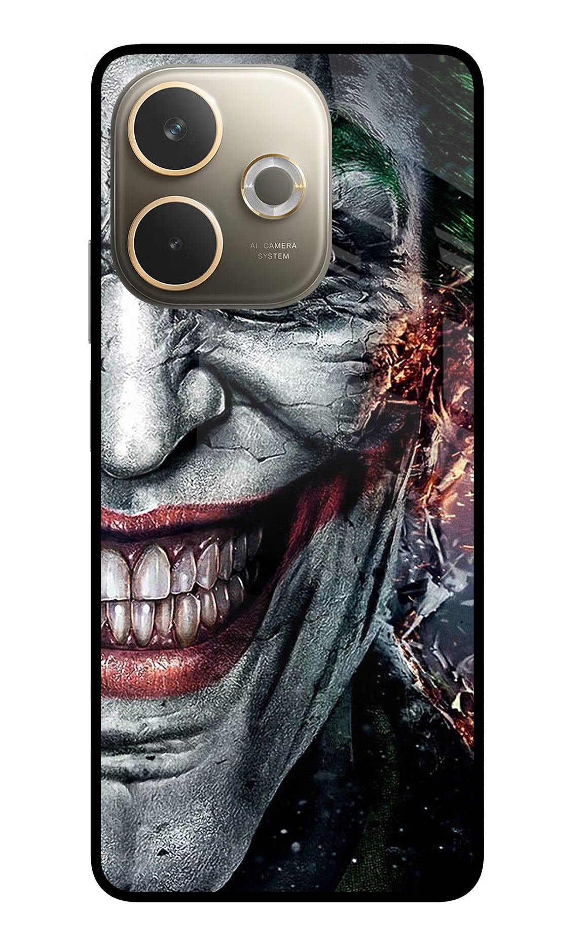 Joker Cam Oppo A5 Pro 5G Glass Case - Joker Cam Oppo A5 Pro 5G Glass Case Joker Cam Oppo A5 Pro 5G Glass Case