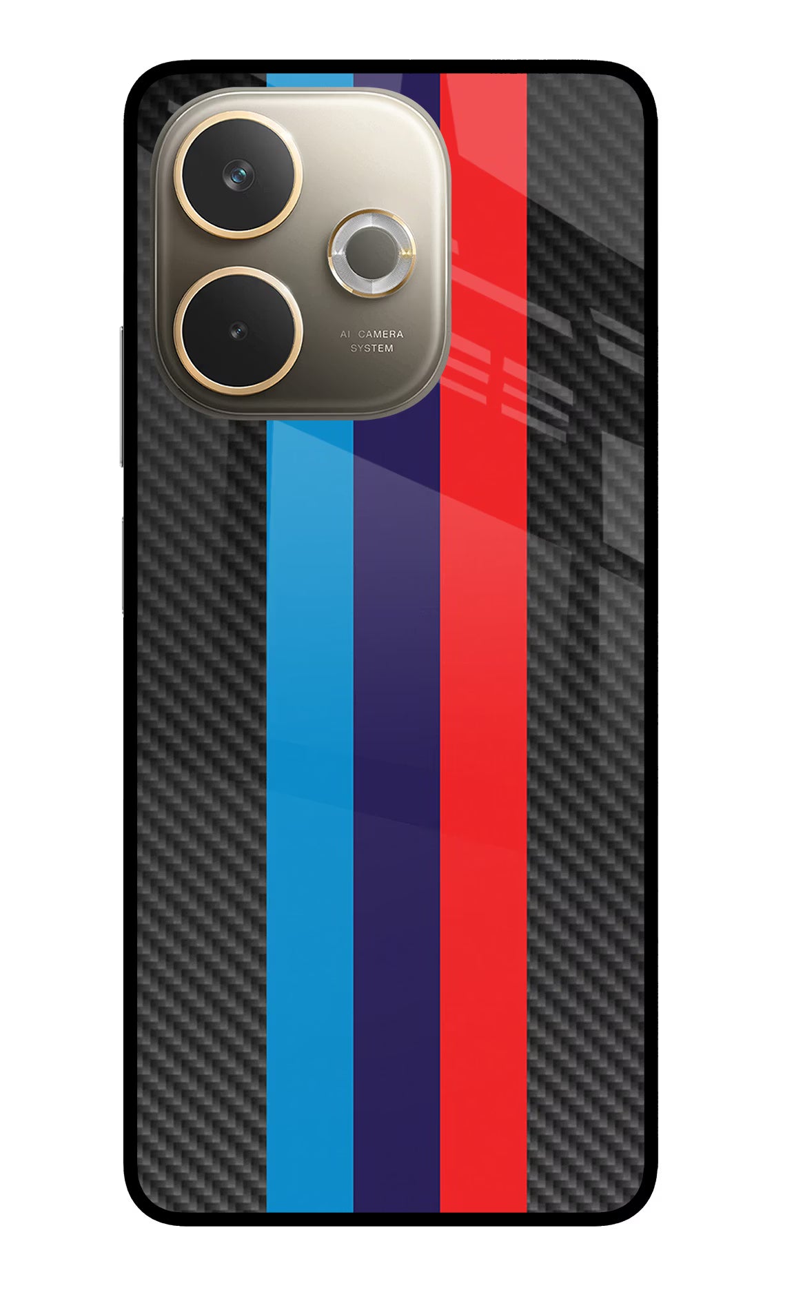 BMW Stripes Pattern Oppo A5 Pro 5G Glass Case - BMW Stripes Pattern Oppo A5 Pro 5G Glass Case BMW Stripes Pattern Oppo A5 Pro 5G Glass Case