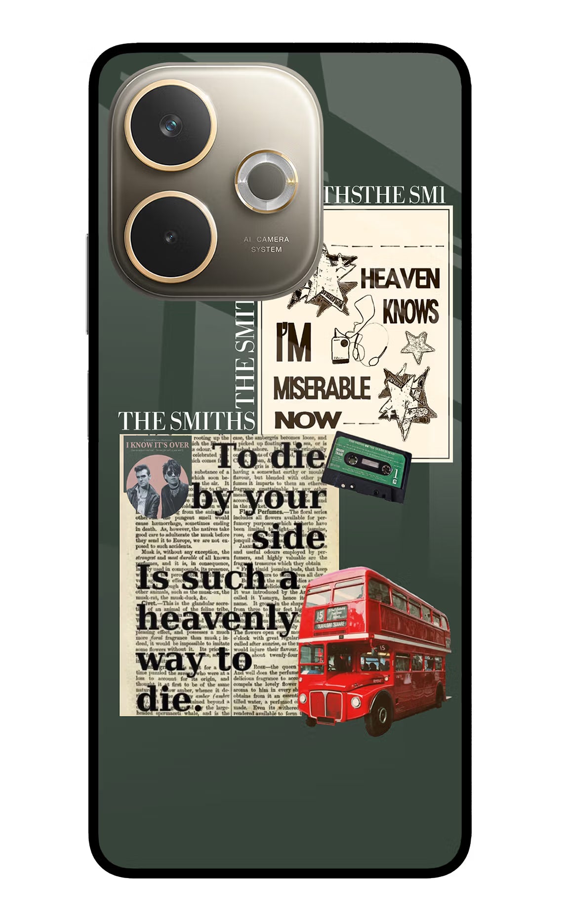 The Smiths Oppo A5 Pro 5G Glass Case - The Smiths Oppo A5 Pro 5G Glass Case The Smiths Oppo A5 Pro 5G Glass Case