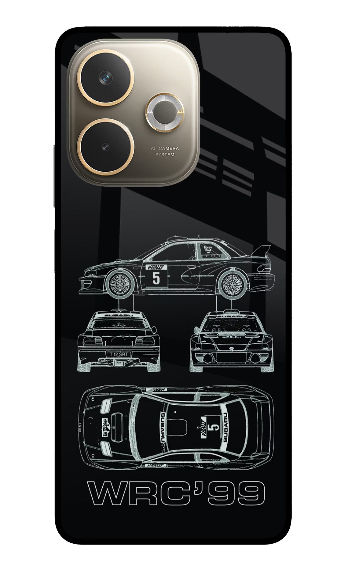 WRC'99 Oppo A5 Pro 5G Glass Case - WRC'99 Oppo A5 Pro 5G Glass Case WRC'99 Oppo A5 Pro 5G Glass Case