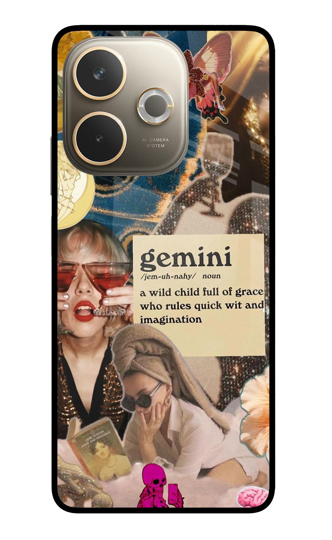 Gemini Zodiac Oppo A5 Pro 5G Glass Case - Gemini Zodiac Oppo A5 Pro 5G Glass Case Gemini Zodiac Oppo A5 Pro 5G Glass Case