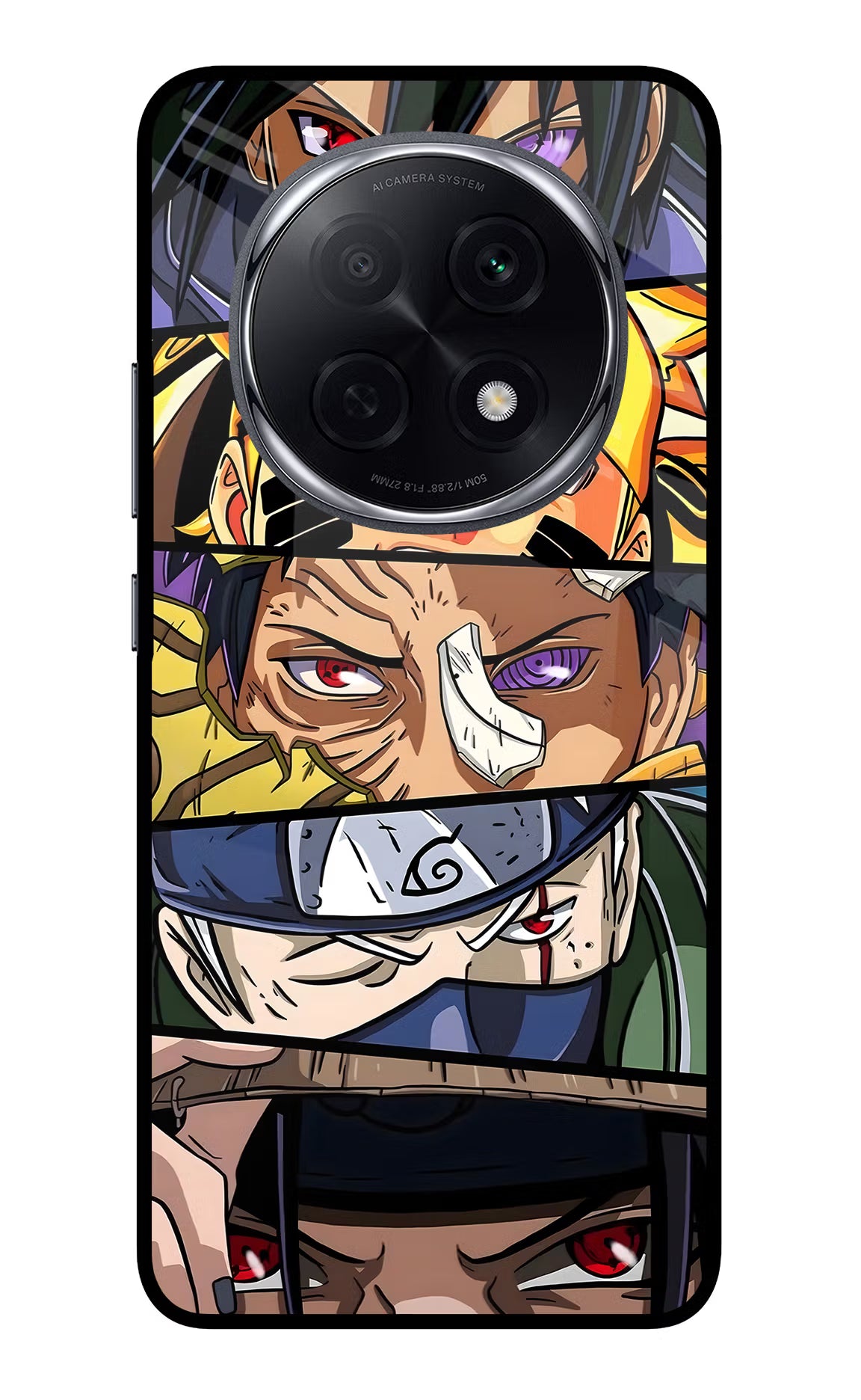 Naruto Character Oppo F29 Pro 5G Glass Case - Naruto Character Oppo F29 Pro 5G Glass Case Naruto Character Oppo F29 Pro 5G Glass Case