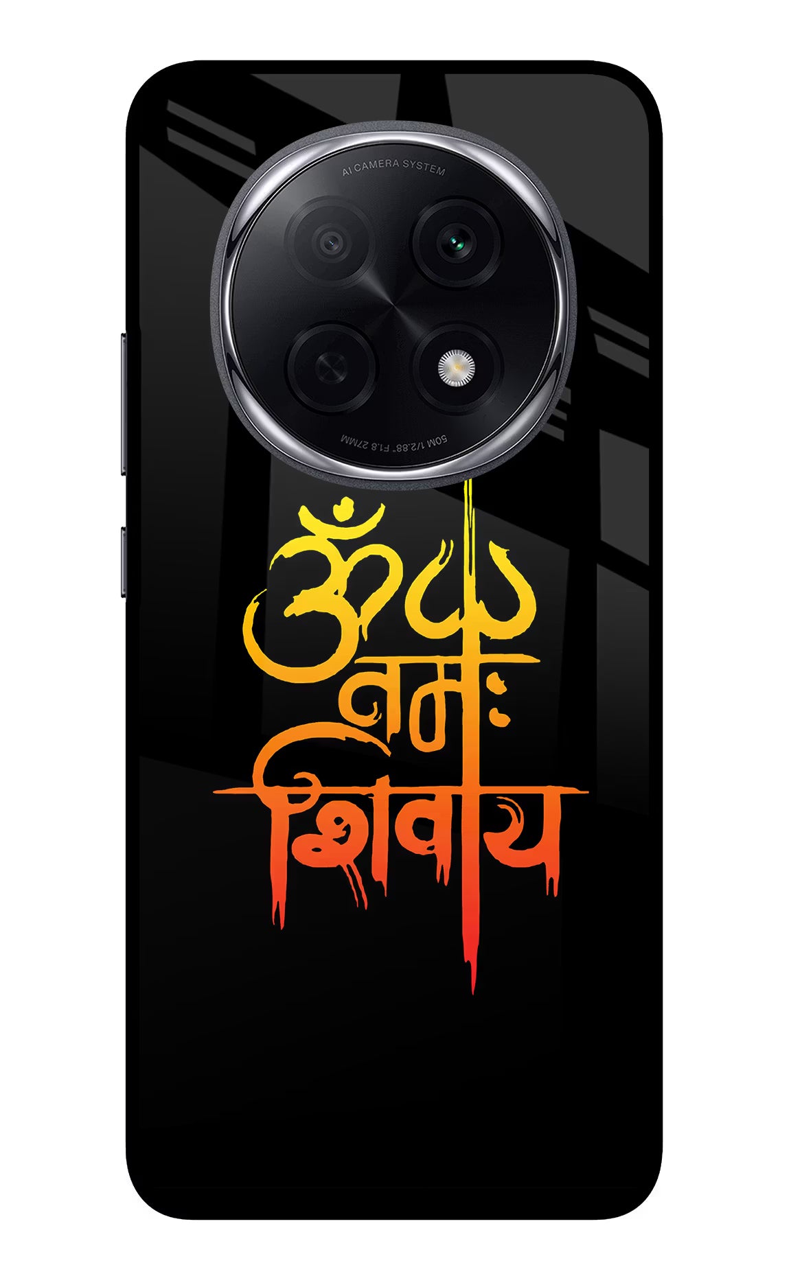 Om Namah Shivay Oppo F29 Pro 5G Glass Case - Om Namah Shivay Oppo F29 Pro 5G Glass Case Om Namah Shivay Oppo F29 Pro 5G Glass Case