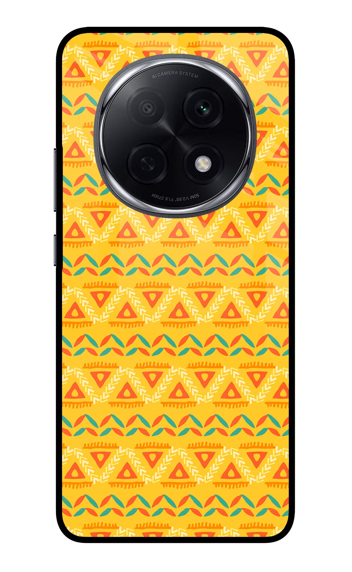Tribal Pattern Oppo F29 Pro 5G Glass Case - Tribal Pattern Oppo F29 Pro 5G Glass Case Tribal Pattern Oppo F29 Pro 5G Glass Case