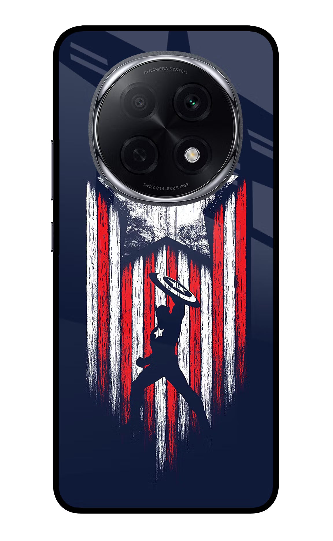Captain America Marvel Art Oppo F29 Pro 5G Glass Case - Captain America Marvel Art Oppo F29 Pro 5G Glass Case Captain America Marvel Art Oppo F29 Pro 5G Glass Case
