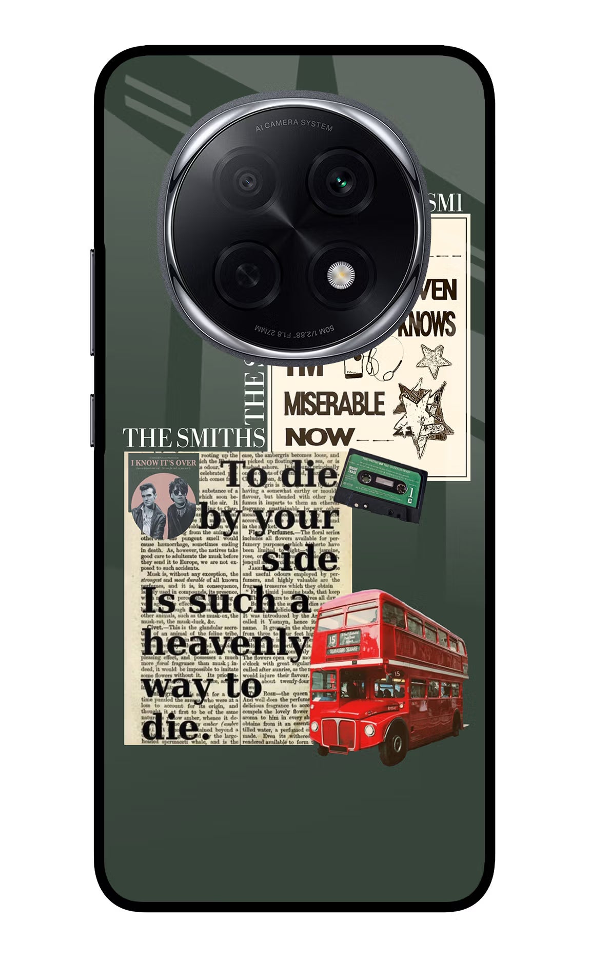The Smiths Oppo F29 Pro 5G Glass Case - The Smiths Oppo F29 Pro 5G Glass Case The Smiths Oppo F29 Pro 5G Glass Case