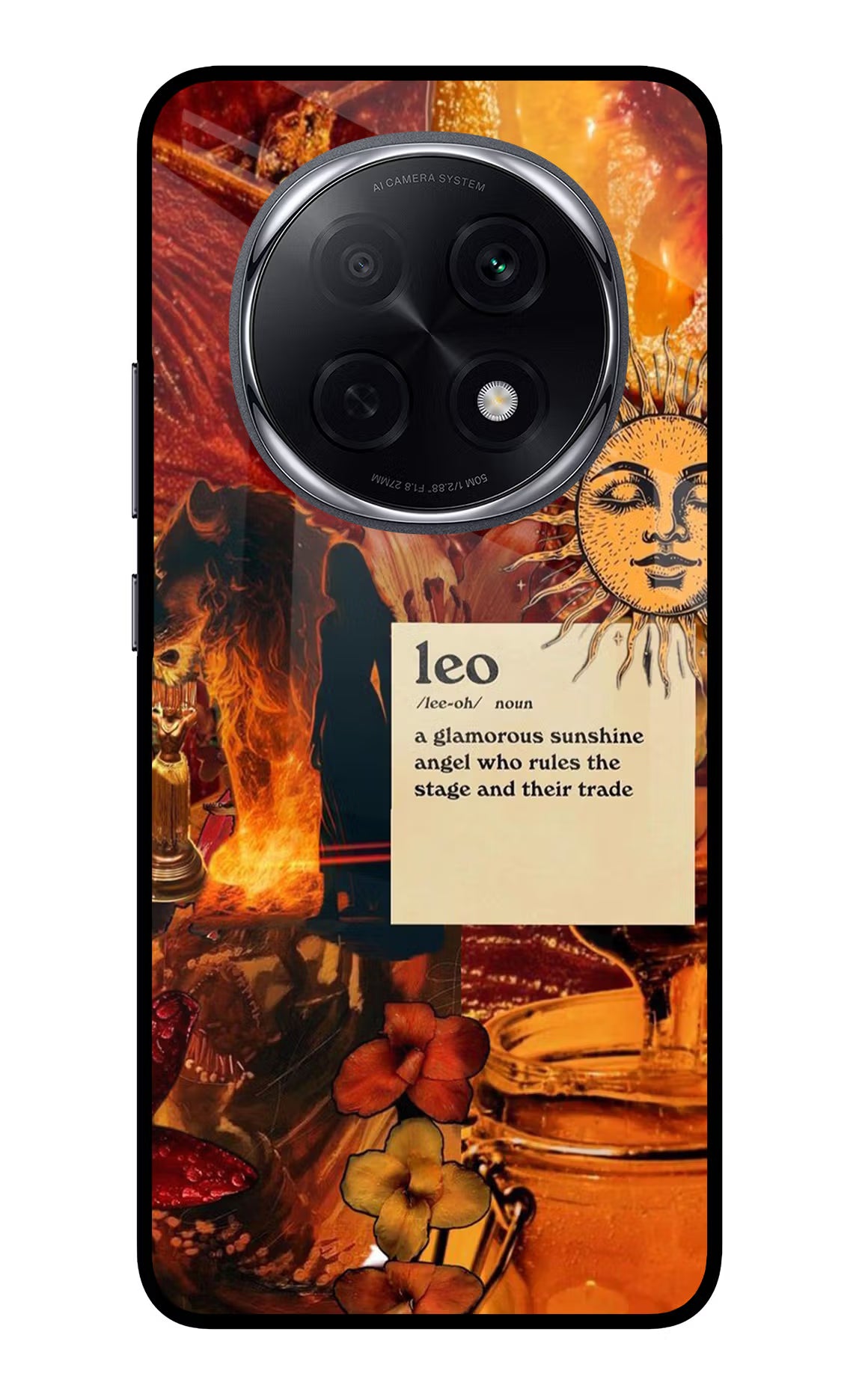 Leo Zodiac Oppo F29 Pro 5G Glass Case - Leo Zodiac Oppo F29 Pro 5G Glass Case Leo Zodiac Oppo F29 Pro 5G Glass Case