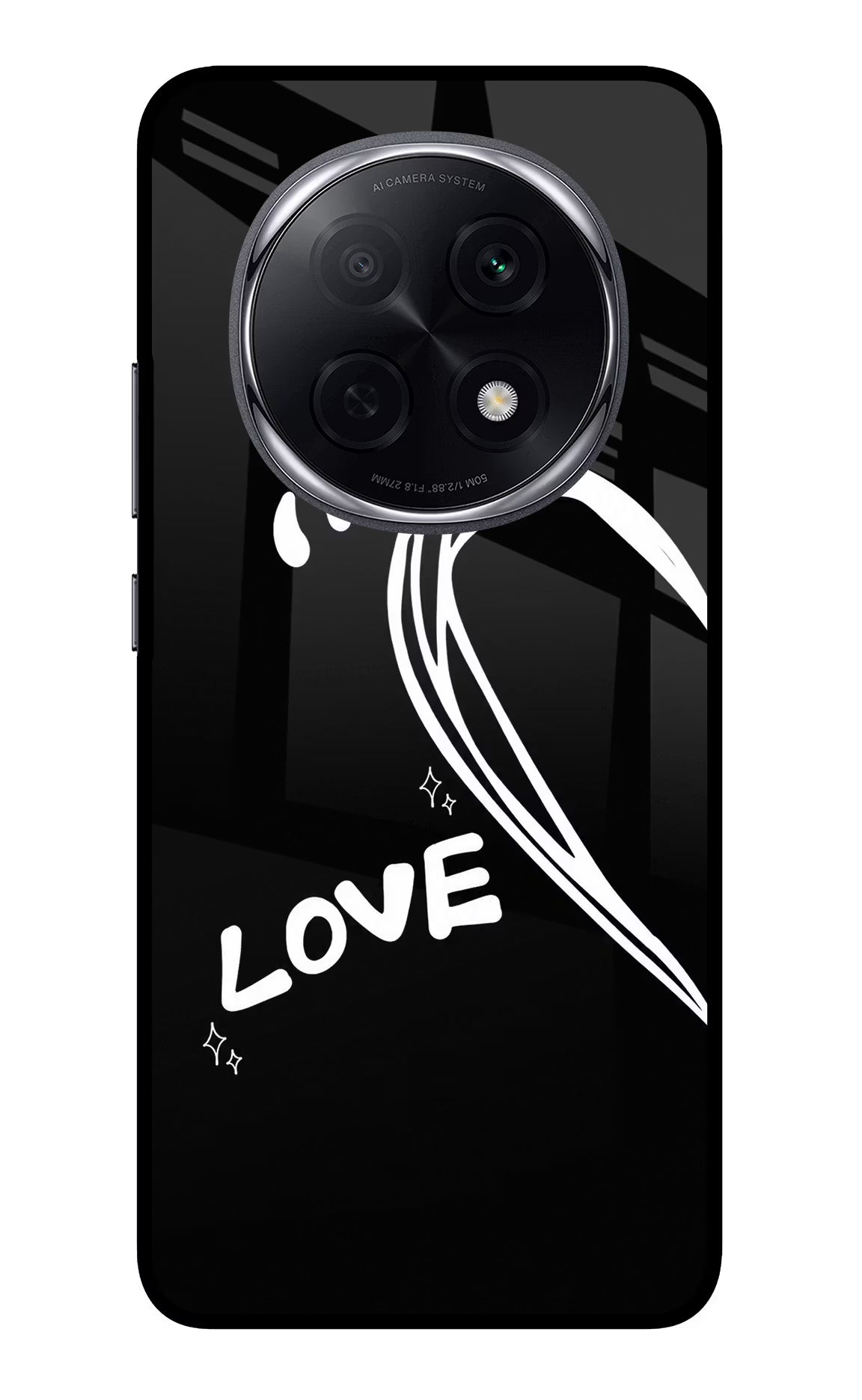 Love Line Oppo F29 Pro 5G Glass Case - Love Line Oppo F29 Pro 5G Glass Case Love Line Oppo F29 Pro 5G Glass Case
