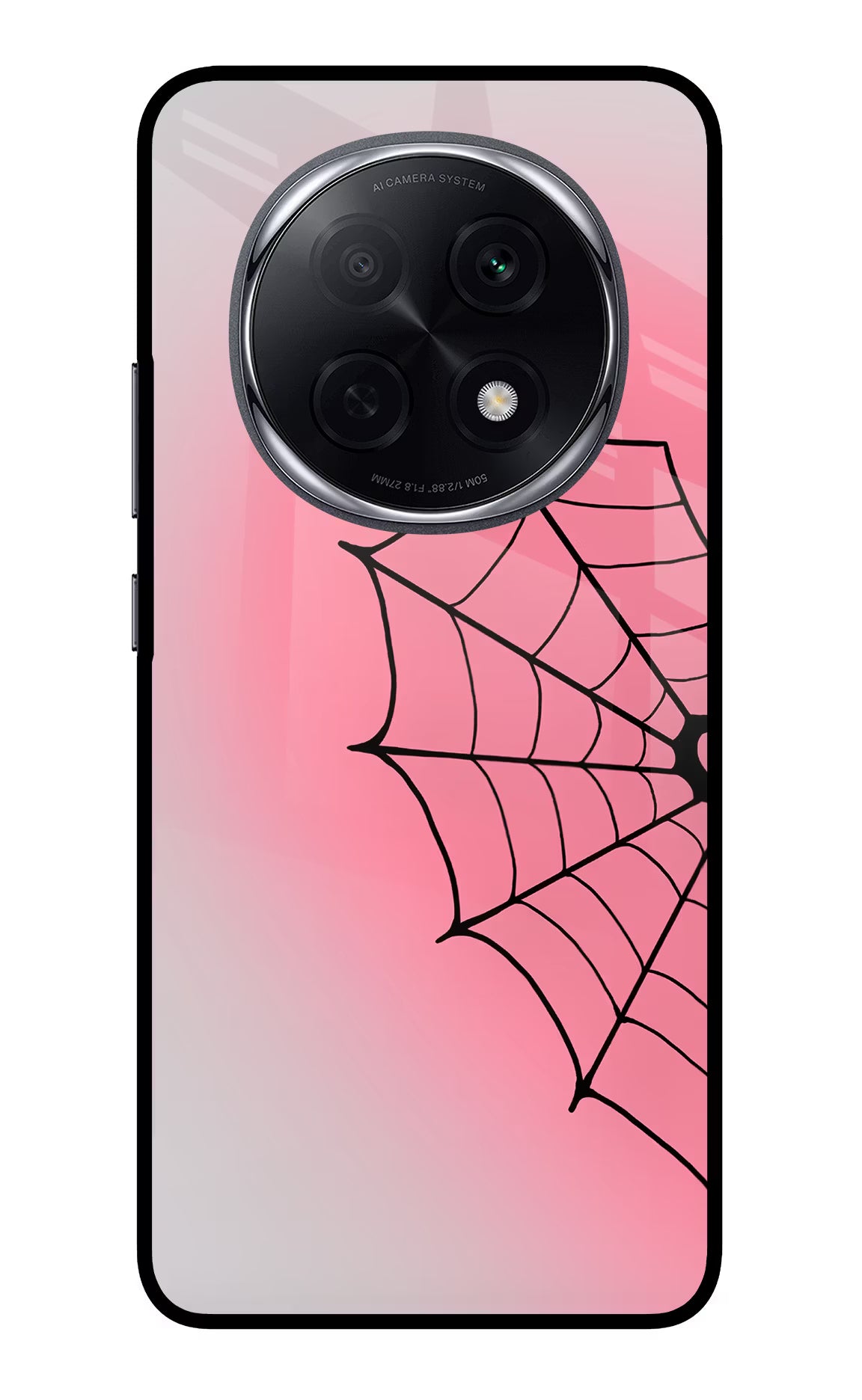 Pink Web Oppo F29 Pro 5G Glass Case - Pink Web Oppo F29 Pro 5G Glass Case Pink Web Oppo F29 Pro 5G Glass Case