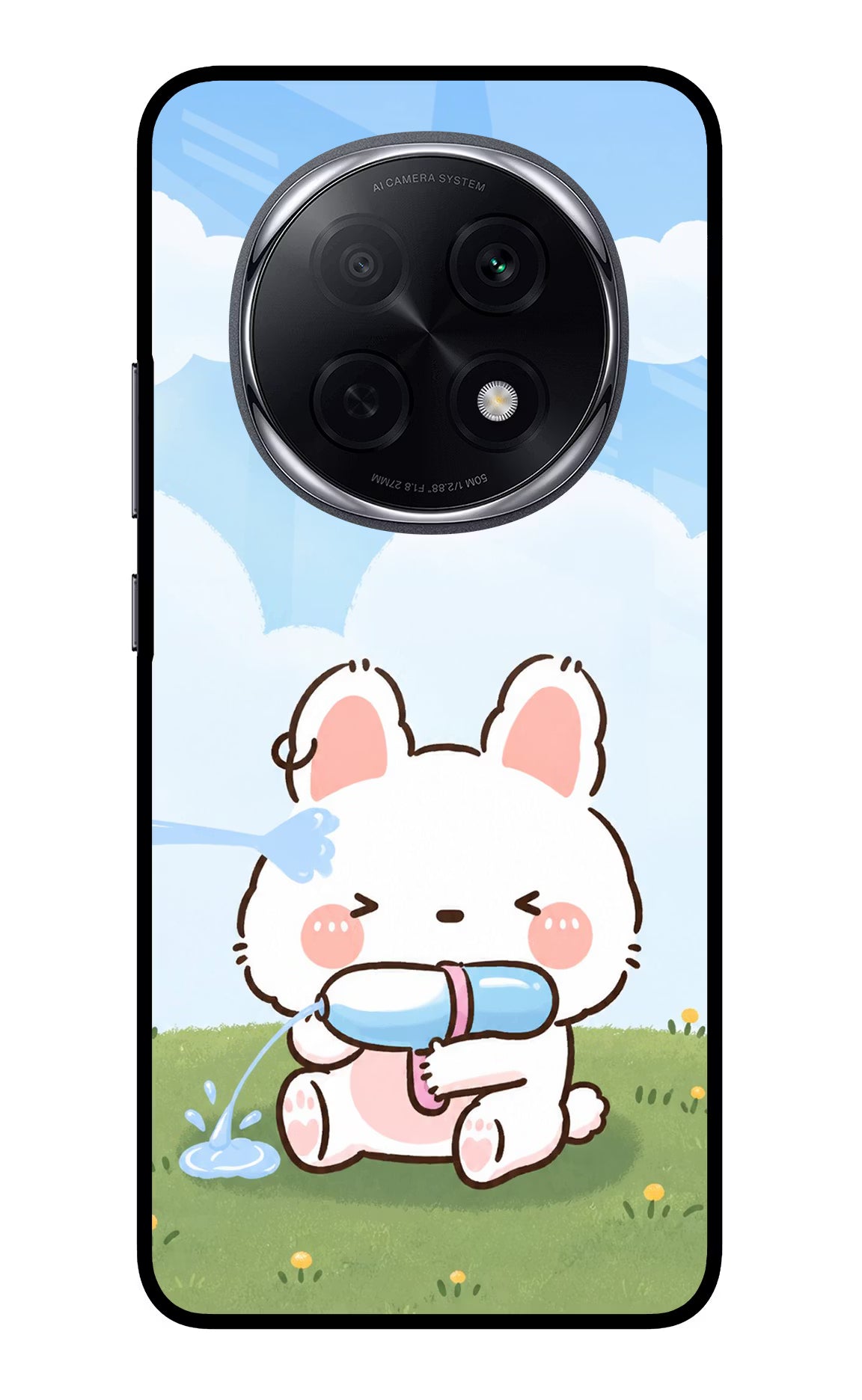 Bunny Treat Oppo F29 Pro 5G Glass Case - Bunny Treat Oppo F29 Pro 5G Glass Case Bunny Treat Oppo F29 Pro 5G Glass Case
