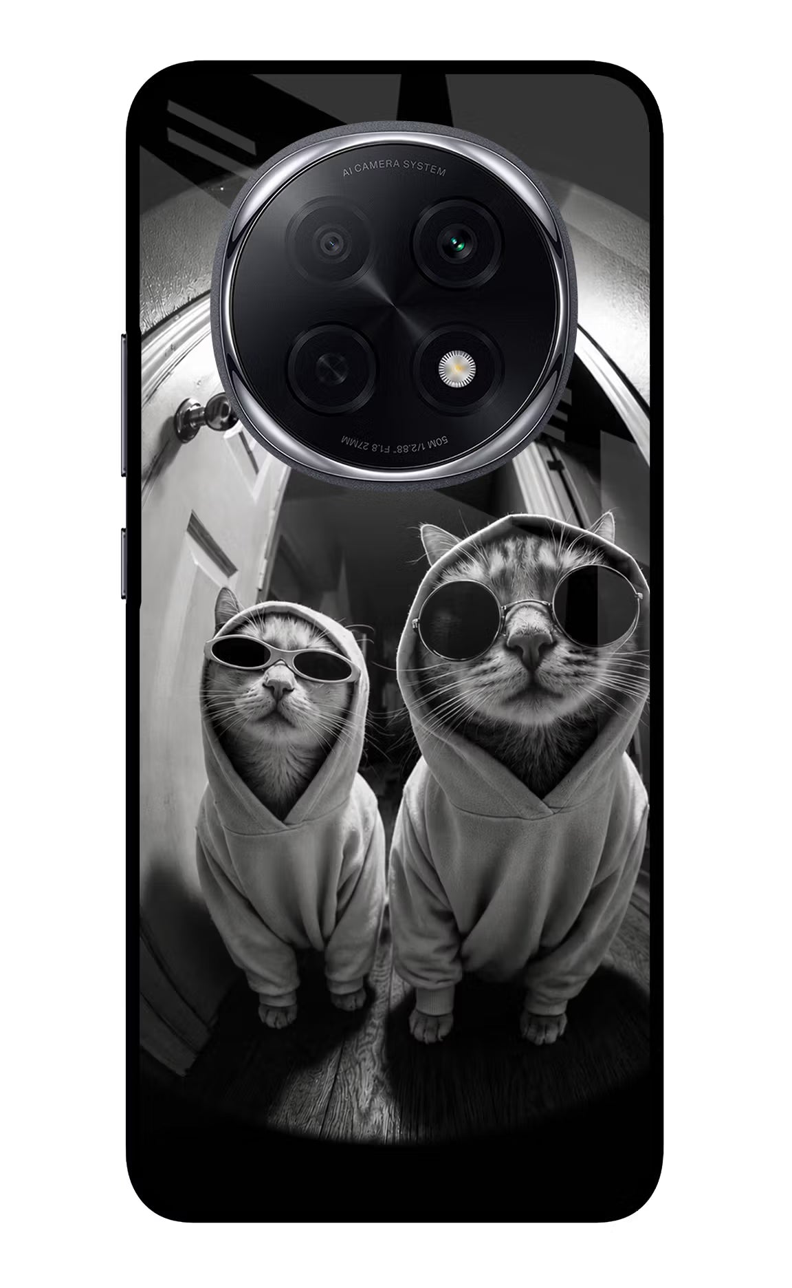 Hood Cats Oppo F29 Pro 5G Glass Case - Hood Cats Oppo F29 Pro 5G Glass Case Hood Cats Oppo F29 Pro 5G Glass Case