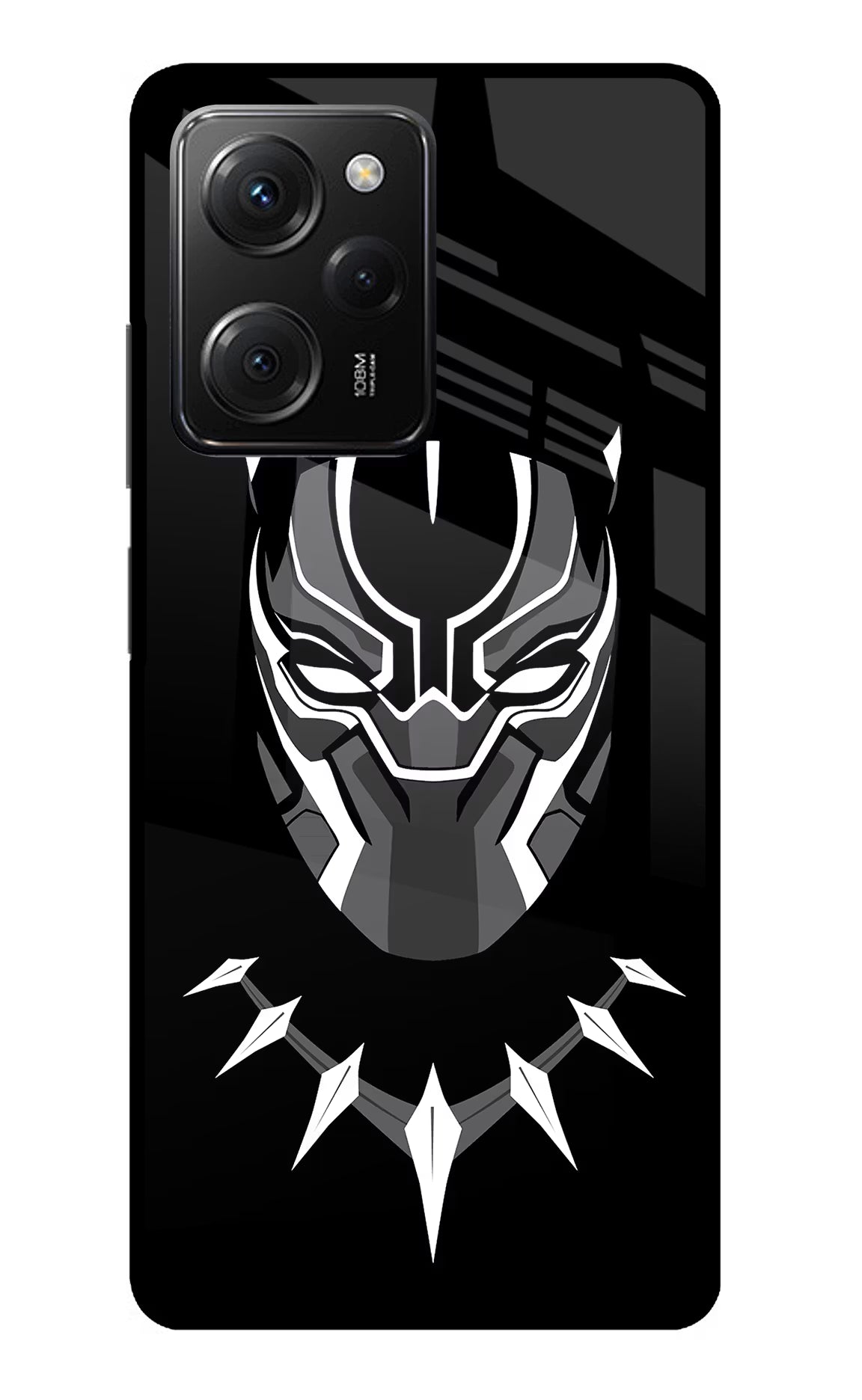 Black Panther Poco X5 Pro 5G Glass Case - Black Panther Poco X5 Pro 5G Glass Case Black Panther Poco X5 Pro 5G Glass Case