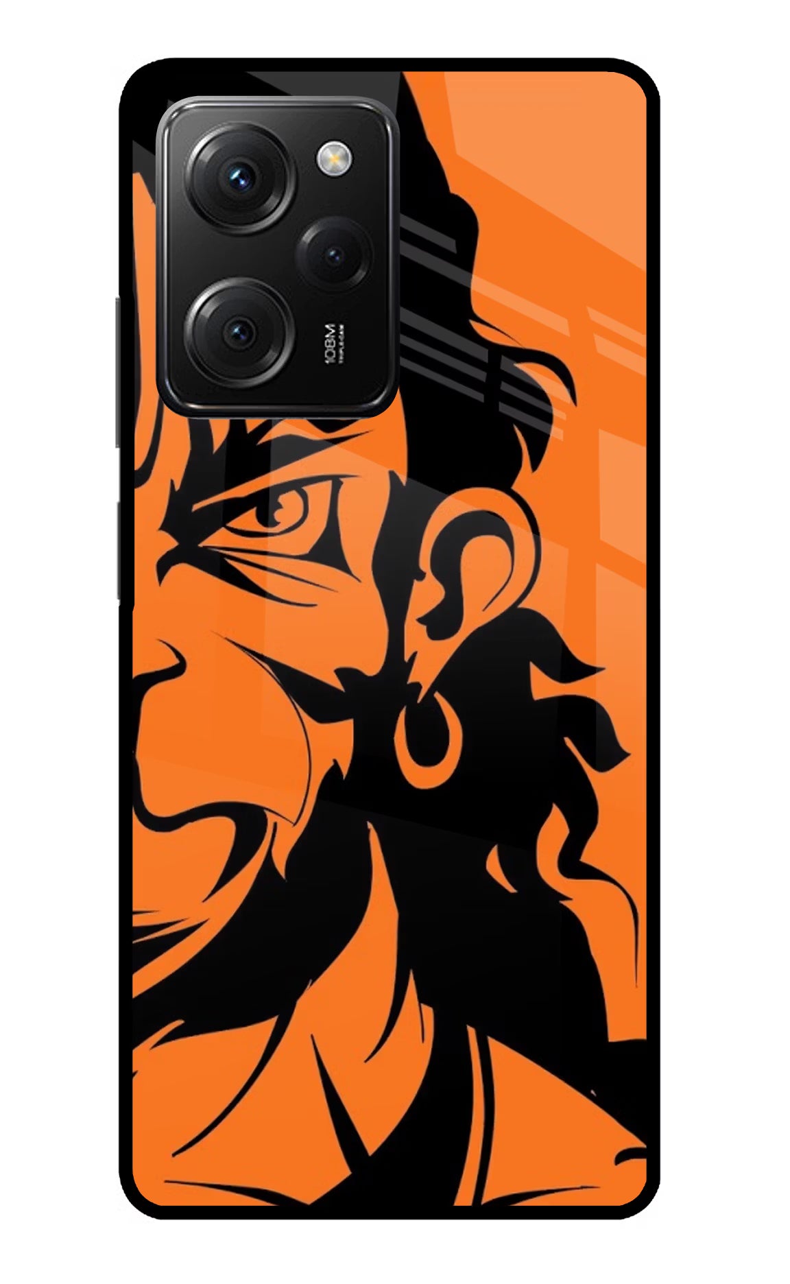 Hanuman Poco X5 Pro 5G Glass Case - Hanuman Poco X5 Pro 5G Glass Case Hanuman Poco X5 Pro 5G Glass Case