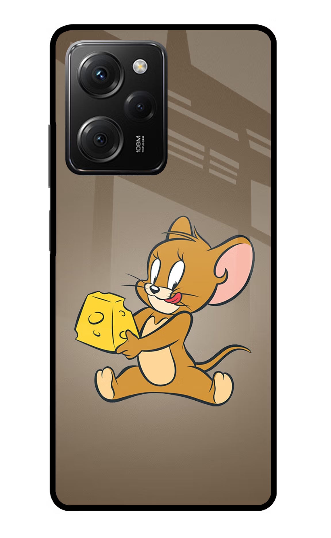 Jerry Poco X5 Pro 5G Glass Case - Jerry Poco X5 Pro 5G Glass Case Jerry Poco X5 Pro 5G Glass Case