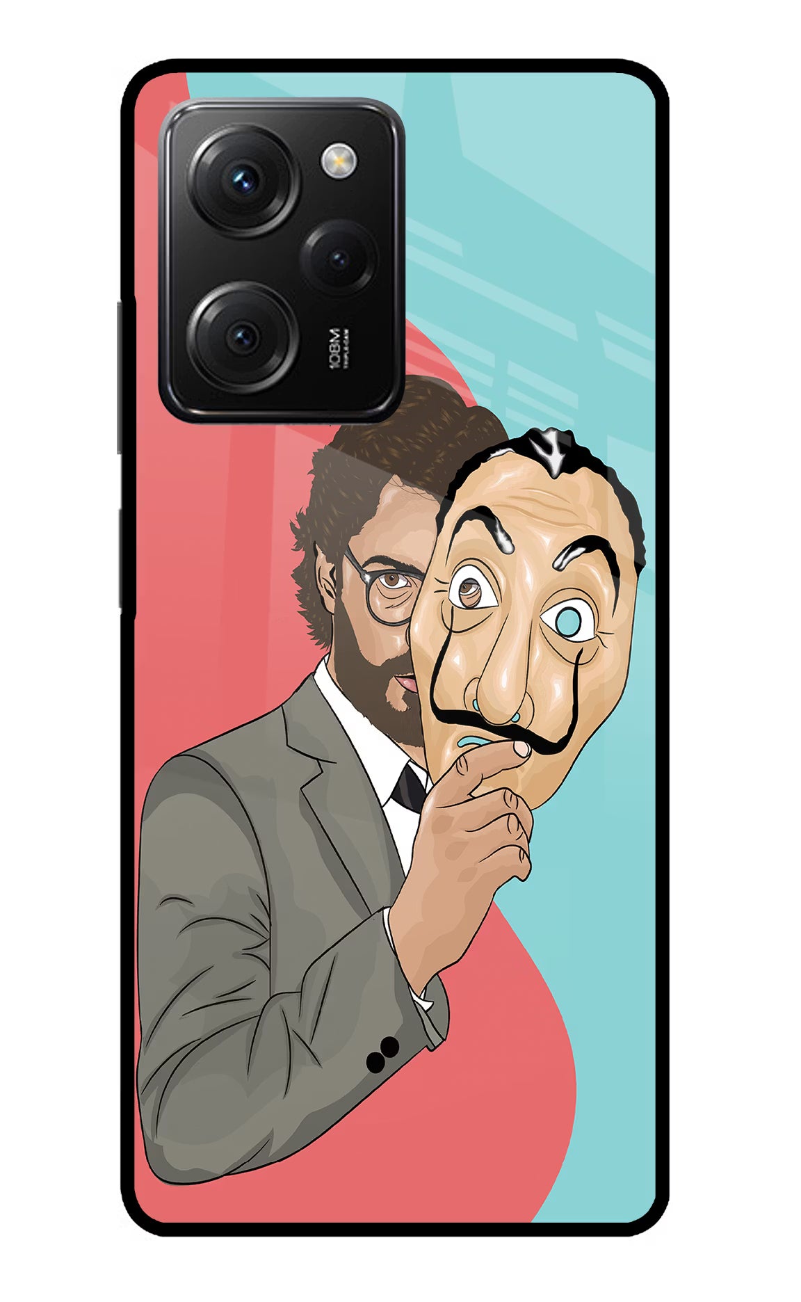 Professor Poco X5 Pro 5G Glass Case - Professor Poco X5 Pro 5G Glass Case Professor Poco X5 Pro 5G Glass Case