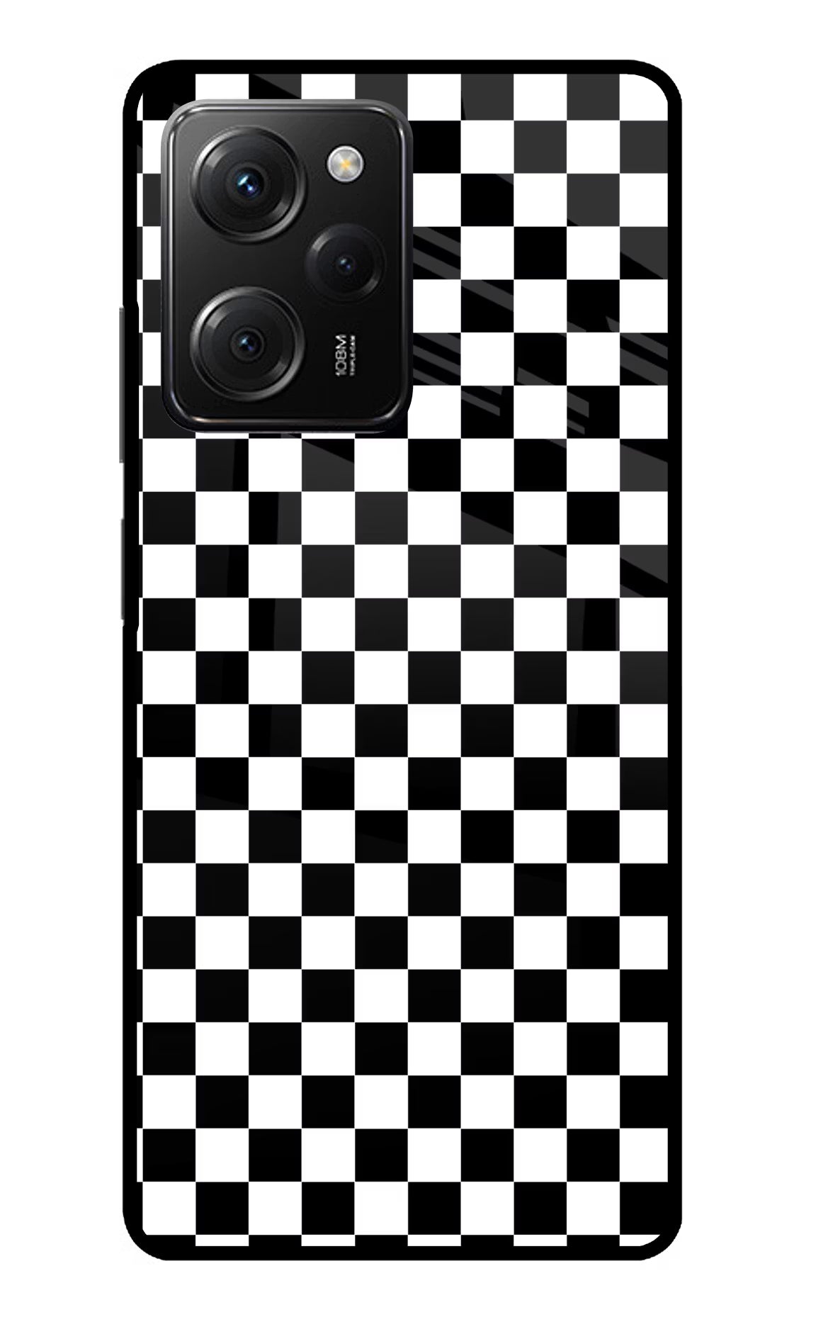 Chess Board Poco X5 Pro 5G Glass Case - Chess Board Poco X5 Pro 5G Glass Case Chess Board Poco X5 Pro 5G Glass Case