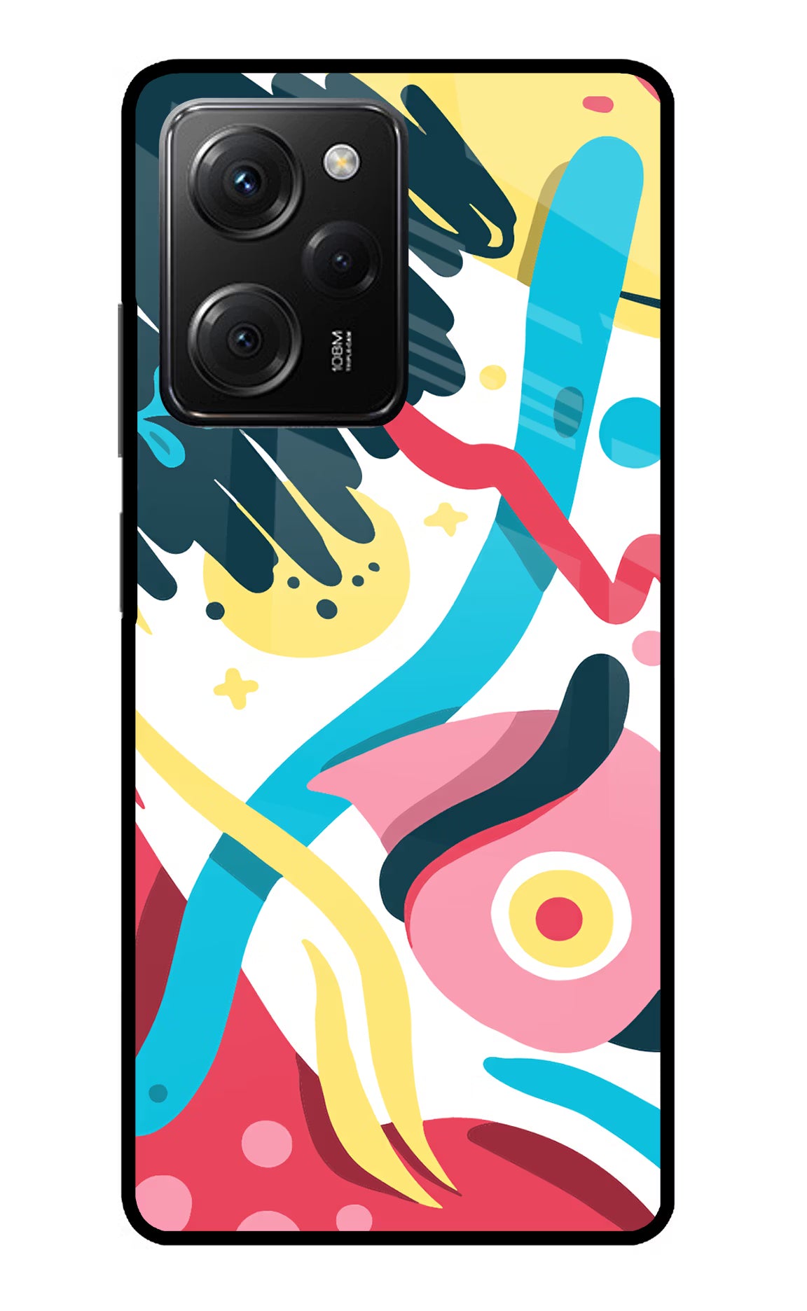 Trippy Poco X5 Pro 5G Glass Case - Trippy Poco X5 Pro 5G Glass Case Trippy Poco X5 Pro 5G Glass Case