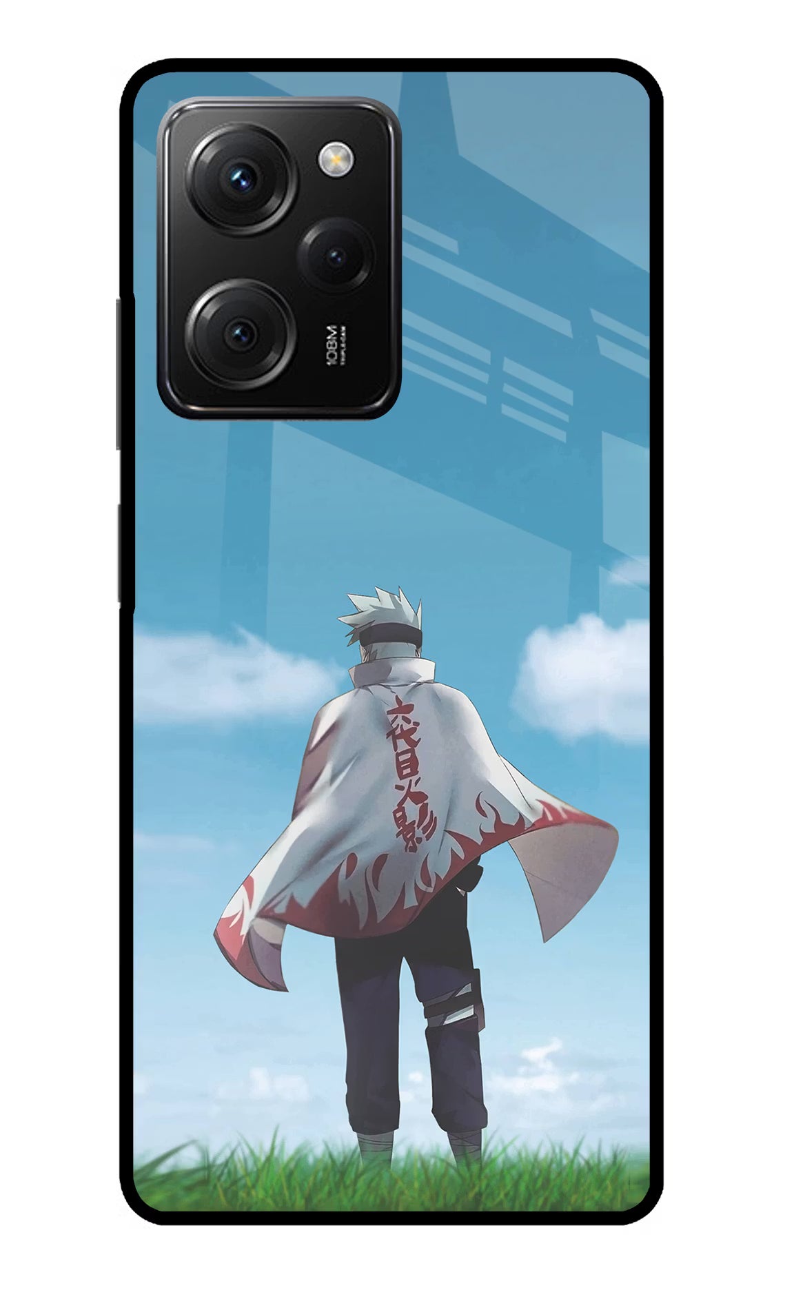 Kakashi Poco X5 Pro 5G Glass Case - Kakashi Poco X5 Pro 5G Glass Case Kakashi Poco X5 Pro 5G Glass Case