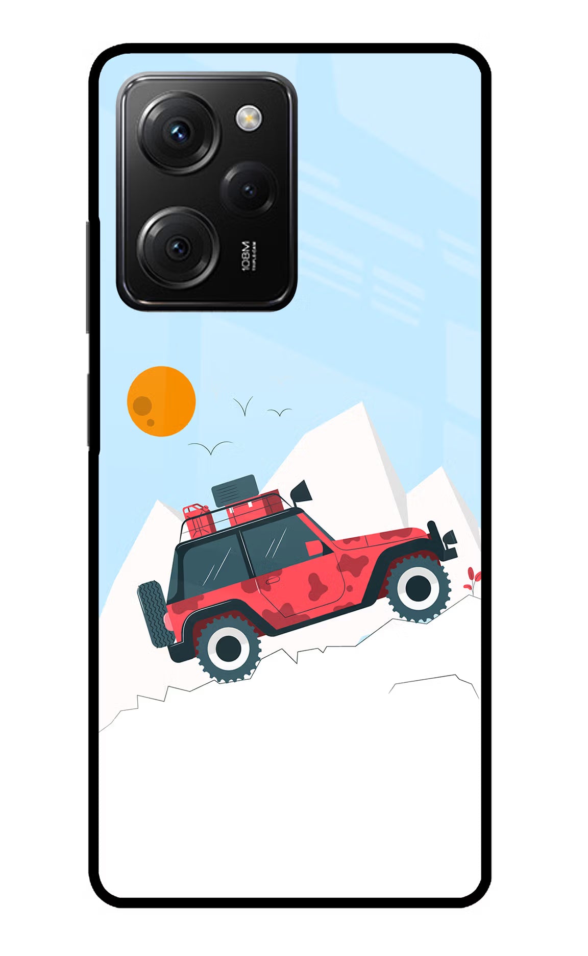 Mountain Trail Beast Poco X5 Pro 5G Glass Case - Mountain Trail Beast Poco X5 Pro 5G Glass Case Mountain Trail Beast Poco X5 Pro 5G Glass Case