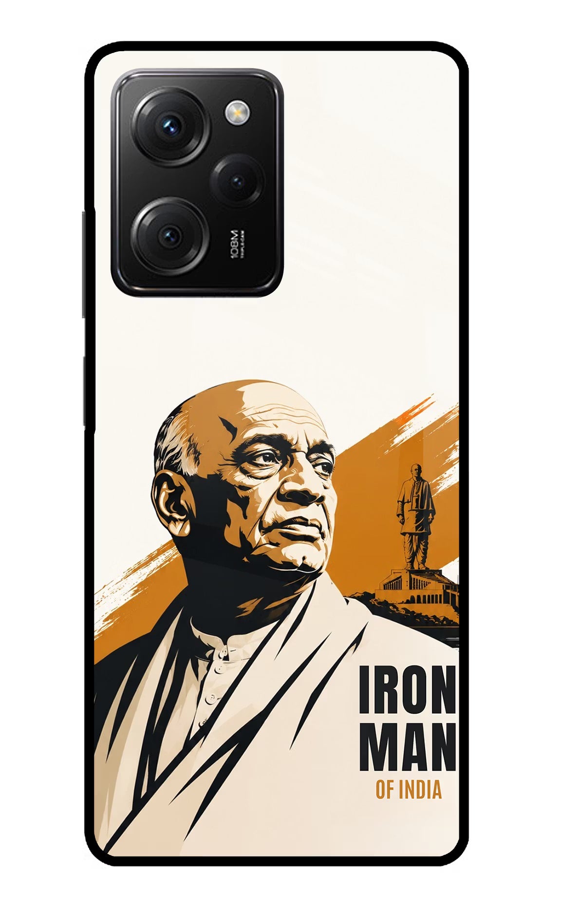 Chandrashekhar Azad Fearless Poco X5 Pro 5G Glass Case - Chandrashekhar Azad Fearless Poco X5 Pro 5G Glass Case Chandrashekhar Azad Fearless Poco X5 Pro 5G Glass Case
