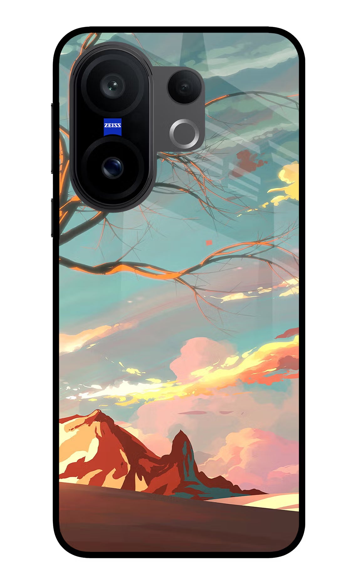 Scenery Vivo X200 FE Glass Case - Scenery Vivo X200 FE Glass Case Scenery Vivo X200 FE Glass Case