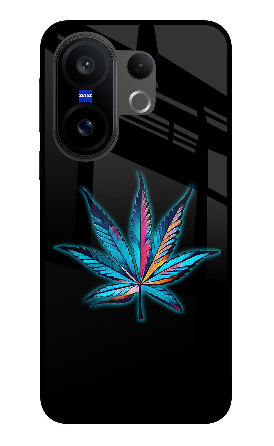 Weed Vivo X200 FE Glass Case - Weed Vivo X200 FE Glass Case Weed Vivo X200 FE Glass Case
