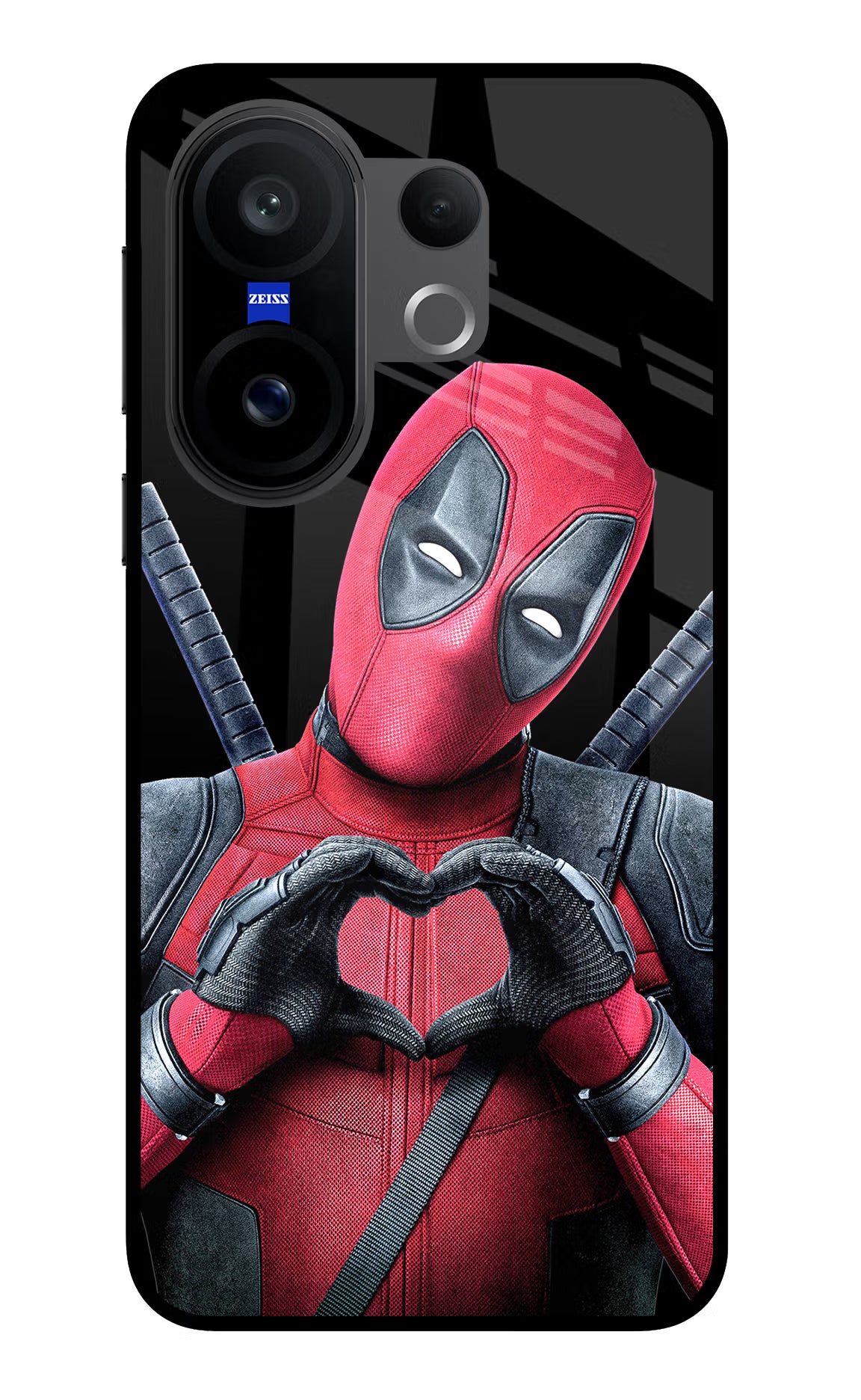 Deadpool Vivo X200 FE Glass Case - Deadpool Vivo X200 FE Glass Case Deadpool Vivo X200 FE Glass Case