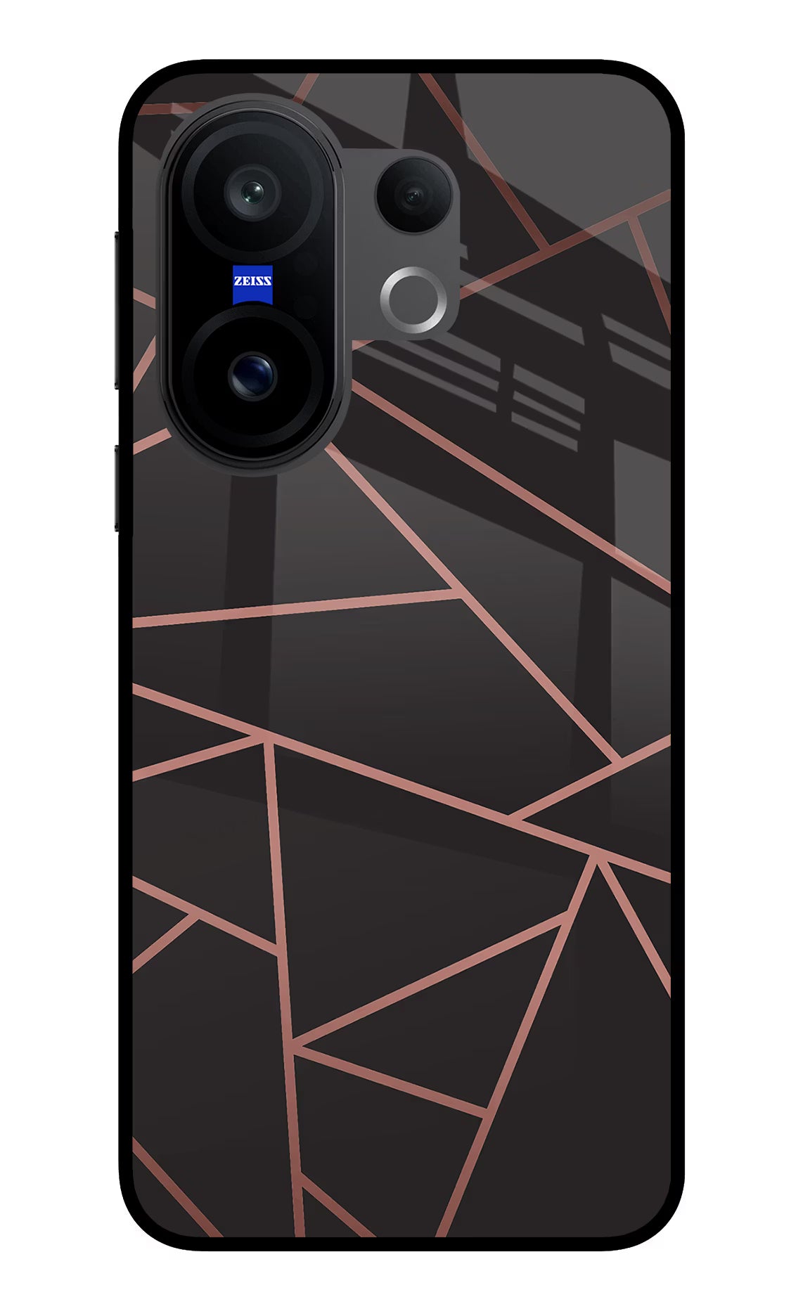 Geometric Pattern Vivo X200 FE Glass Case - Geometric Pattern Vivo X200 FE Glass Case Geometric Pattern Vivo X200 FE Glass Case