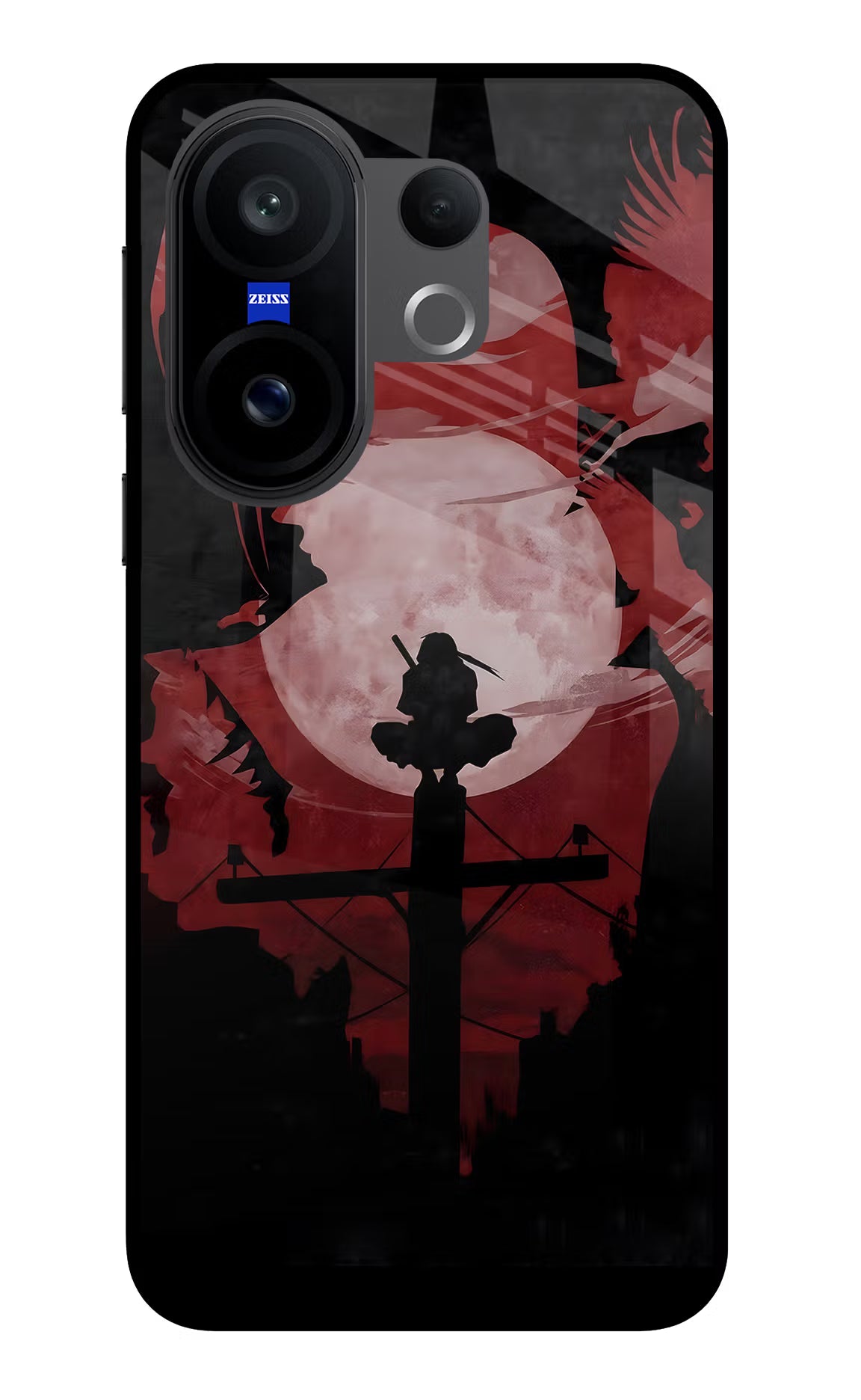 Naruto Anime Vivo X200 FE Glass Case - Naruto Anime Vivo X200 FE Glass Case Naruto Anime Vivo X200 FE Glass Case