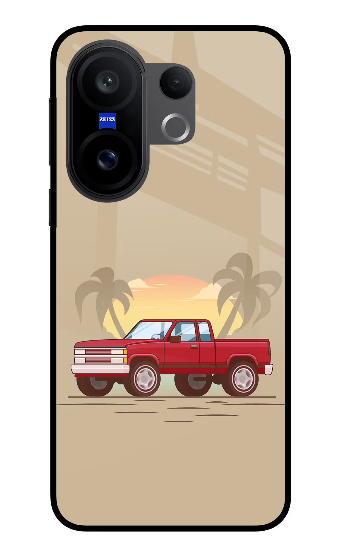 Desert Classic Drive Vivo X200 FE Glass Case - Desert Classic Drive Vivo X200 FE Glass Case Desert Classic Drive Vivo X200 FE Glass Case