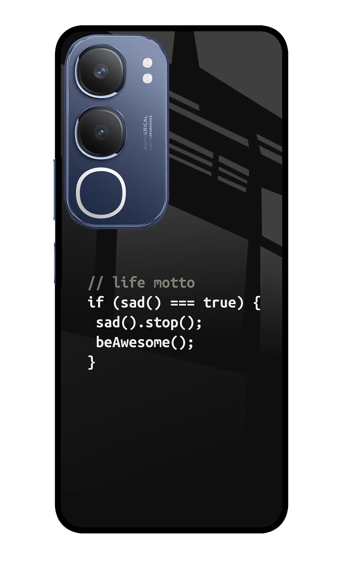 Life Motto Code Vivo Y29 5G Glass Case - Life Motto Code Vivo Y29 5G Glass Case Life Motto Code Vivo Y29 5G Glass Case