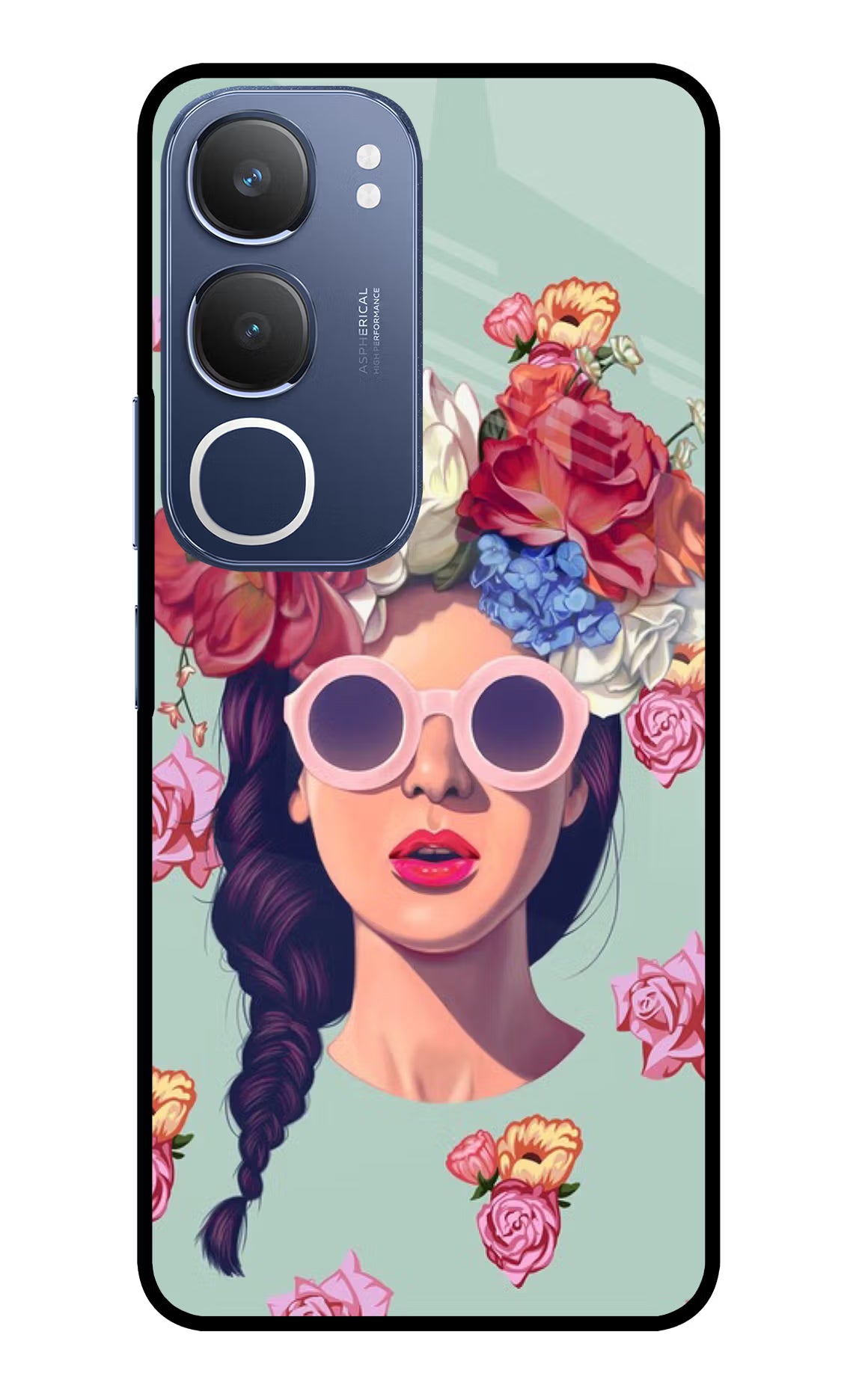 Pretty Girl Vivo Y29 5G Glass Case - Pretty Girl Vivo Y29 5G Glass Case Pretty Girl Vivo Y29 5G Glass Case