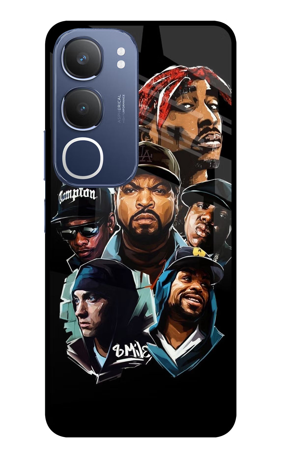 Rappers Vivo Y29 5G Glass Case - Rappers Vivo Y29 5G Glass Case Rappers Vivo Y29 5G Glass Case