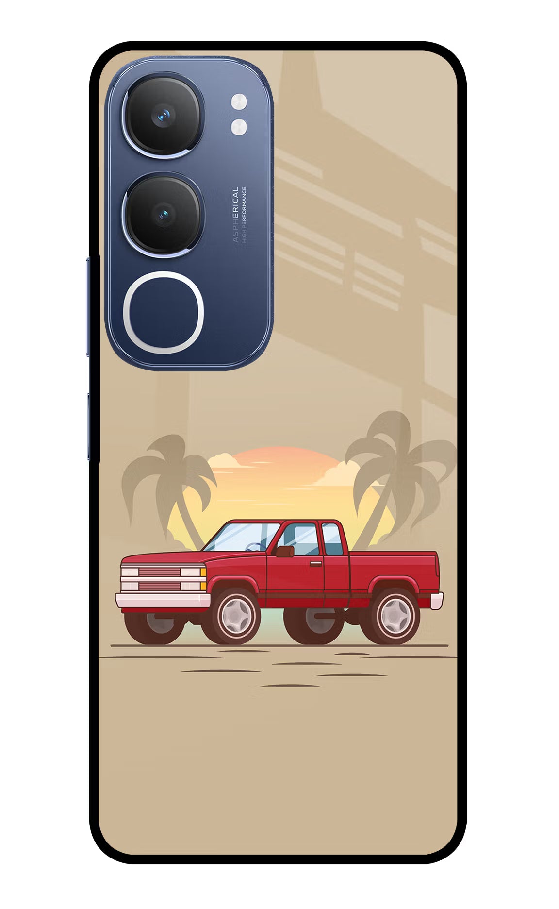 Desert Classic Drive Vivo Y29 5G Glass Case - Desert Classic Drive Vivo Y29 5G Glass Case Desert Classic Drive Vivo Y29 5G Glass Case