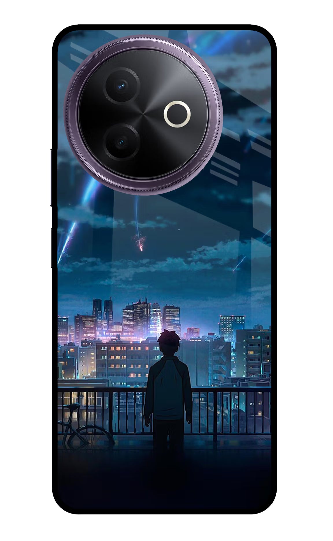 Anime Vivo Y39 5G Glass Case - Anime Vivo Y39 5G Glass Case Anime Vivo Y39 5G Glass Case
