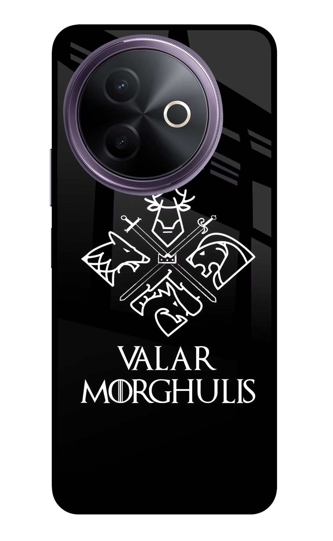 Valar Morghulis | Game Of Thrones Vivo Y39 5G Glass Case - Valar Morghulis | Game Of Thrones Vivo Y39 5G Glass Case Valar Morghulis | Game Of Thrones Vivo Y39 5G Glass Case