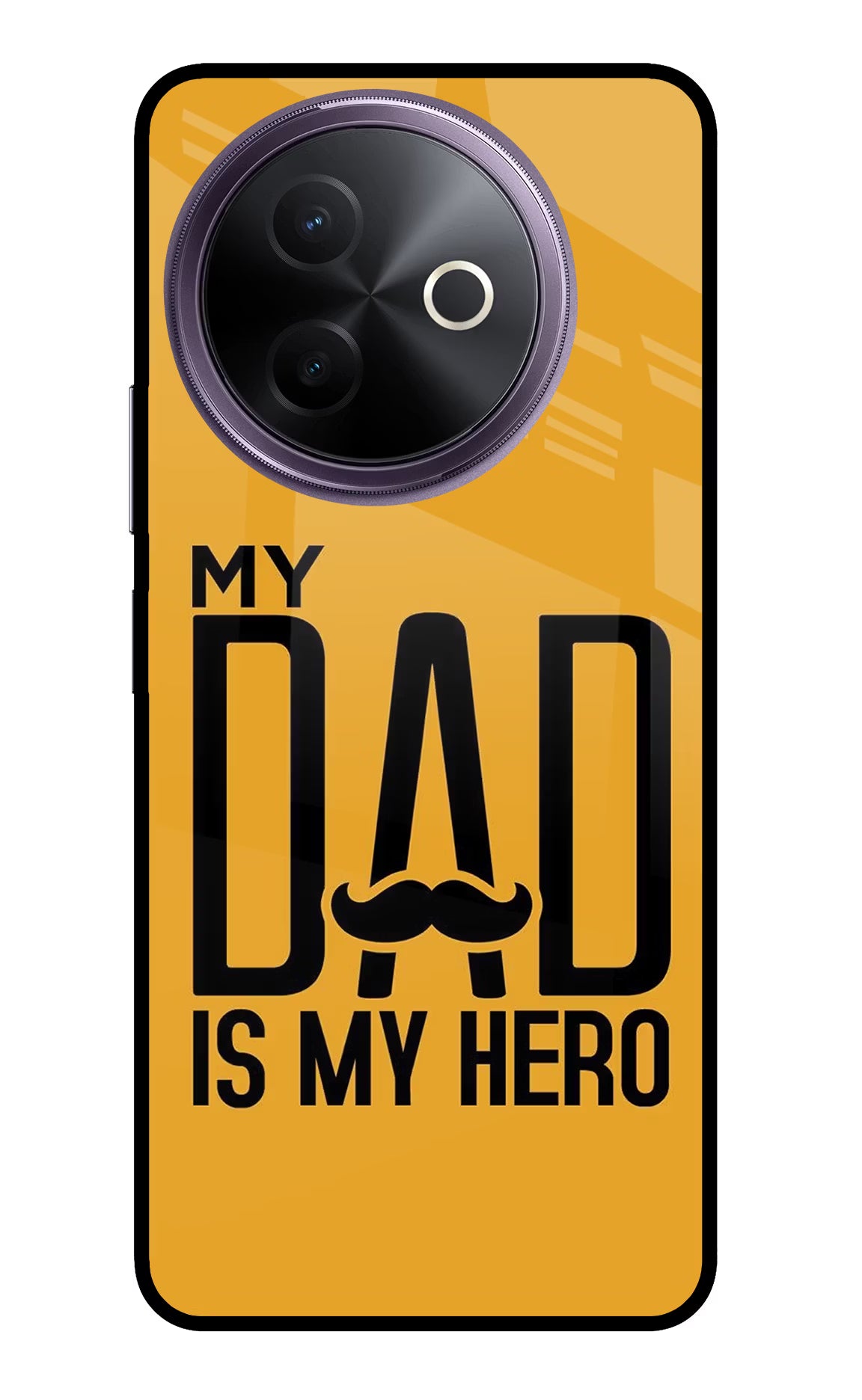 My Dad Is My Hero Vivo Y39 5G Glass Case - My Dad Is My Hero Vivo Y39 5G Glass Case My Dad Is My Hero Vivo Y39 5G Glass Case