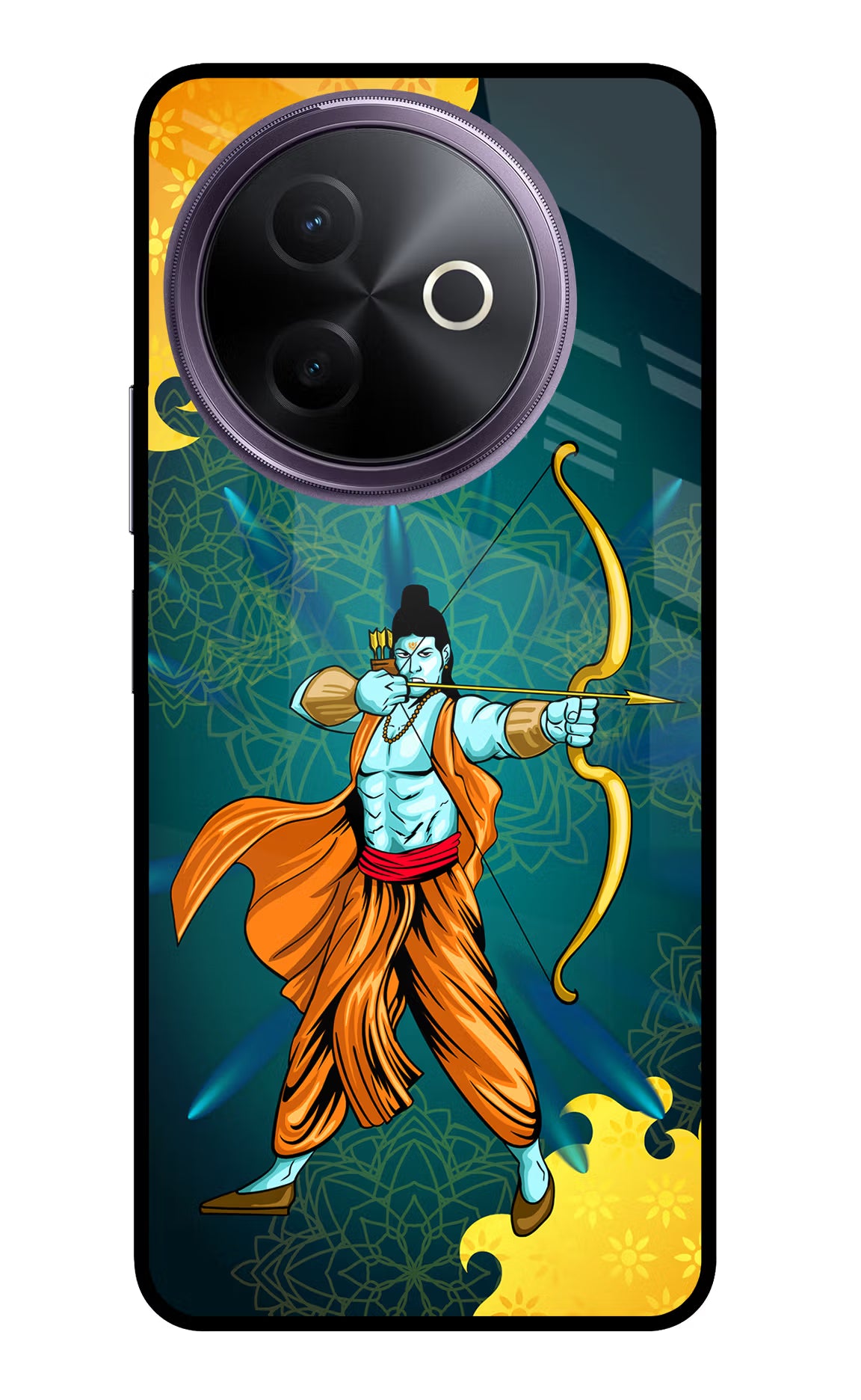 Lord Ram - 6 Vivo Y39 5G Glass Case - Lord Ram - 6 Vivo Y39 5G Glass Case Lord Ram - 6 Vivo Y39 5G Glass Case