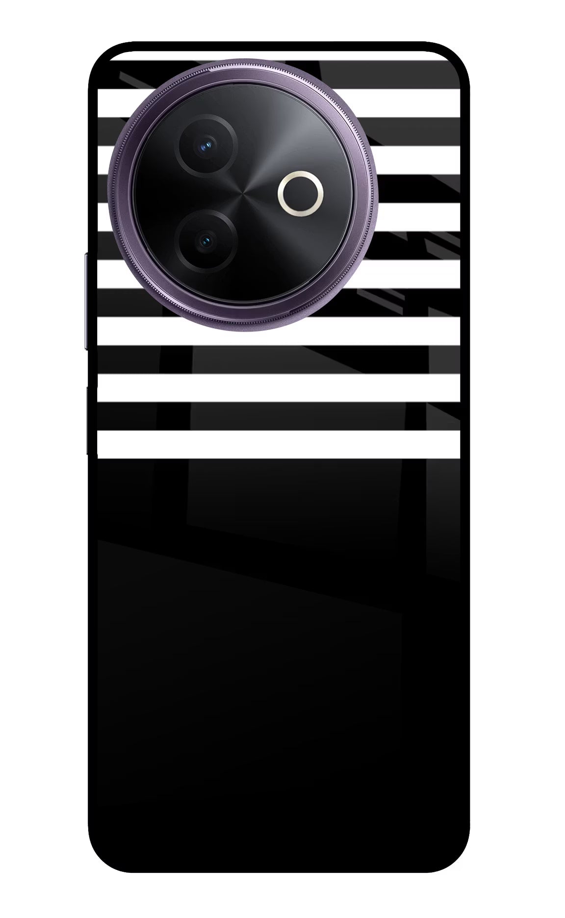 Black and White Print Vivo Y39 5G Glass Case - Black and White Print Vivo Y39 5G Glass Case Black and White Print Vivo Y39 5G Glass Case