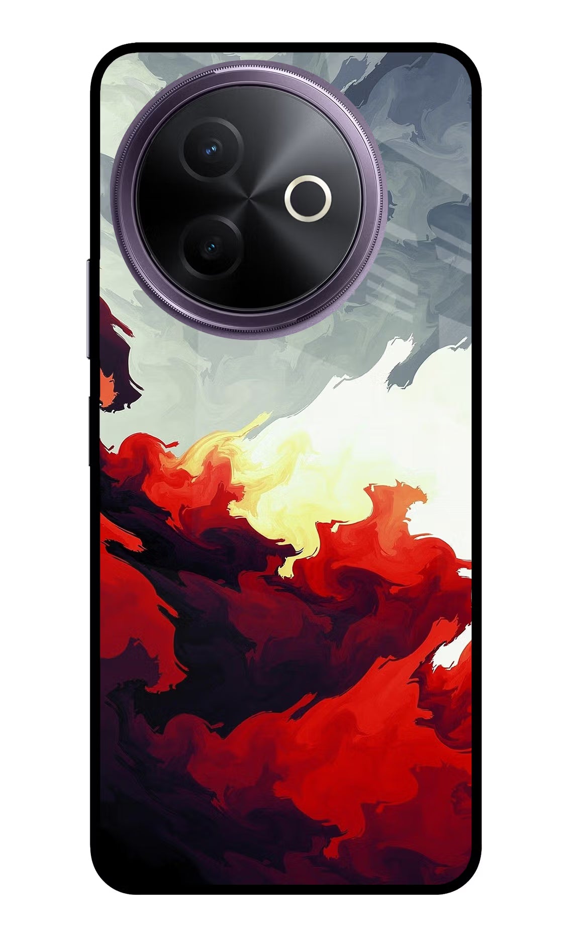 Fire Cloud Vivo Y39 5G Glass Case - Fire Cloud Vivo Y39 5G Glass Case Fire Cloud Vivo Y39 5G Glass Case