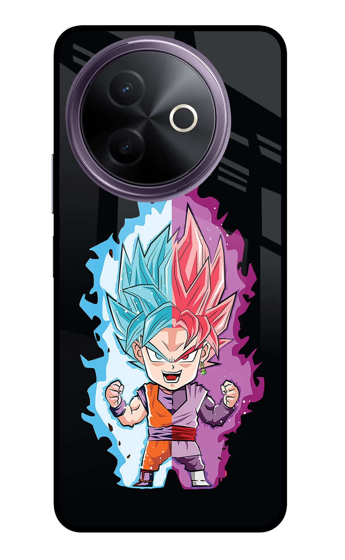 Chota Goku Vivo Y39 5G Glass Case - Chota Goku Vivo Y39 5G Glass Case Chota Goku Vivo Y39 5G Glass Case