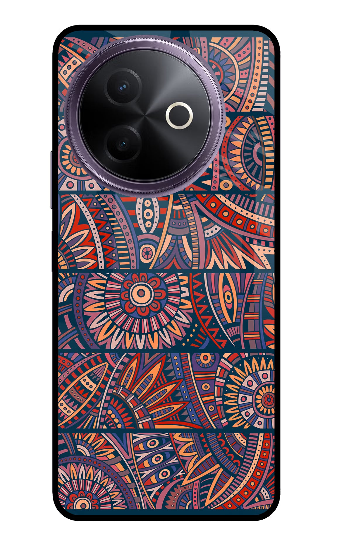 African Culture Design Vivo Y39 5G Glass Case - African Culture Design Vivo Y39 5G Glass Case African Culture Design Vivo Y39 5G Glass Case